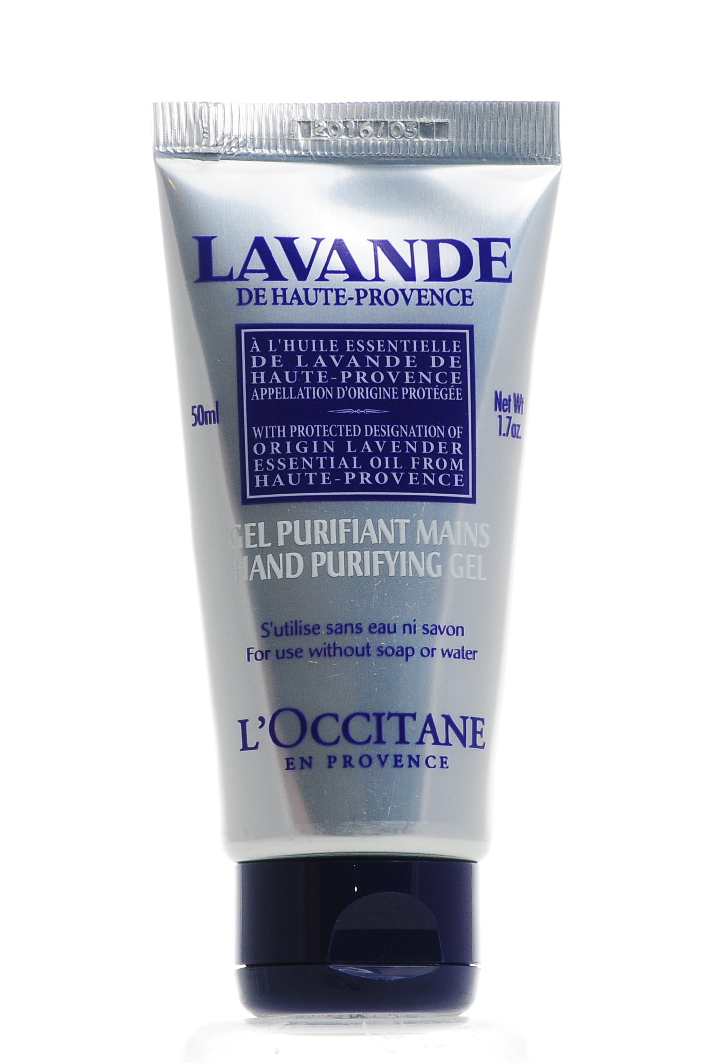  Очищающий гель для рук Лаванда Органик 50 мл (Закрытые бренды, Lavender) фото 1