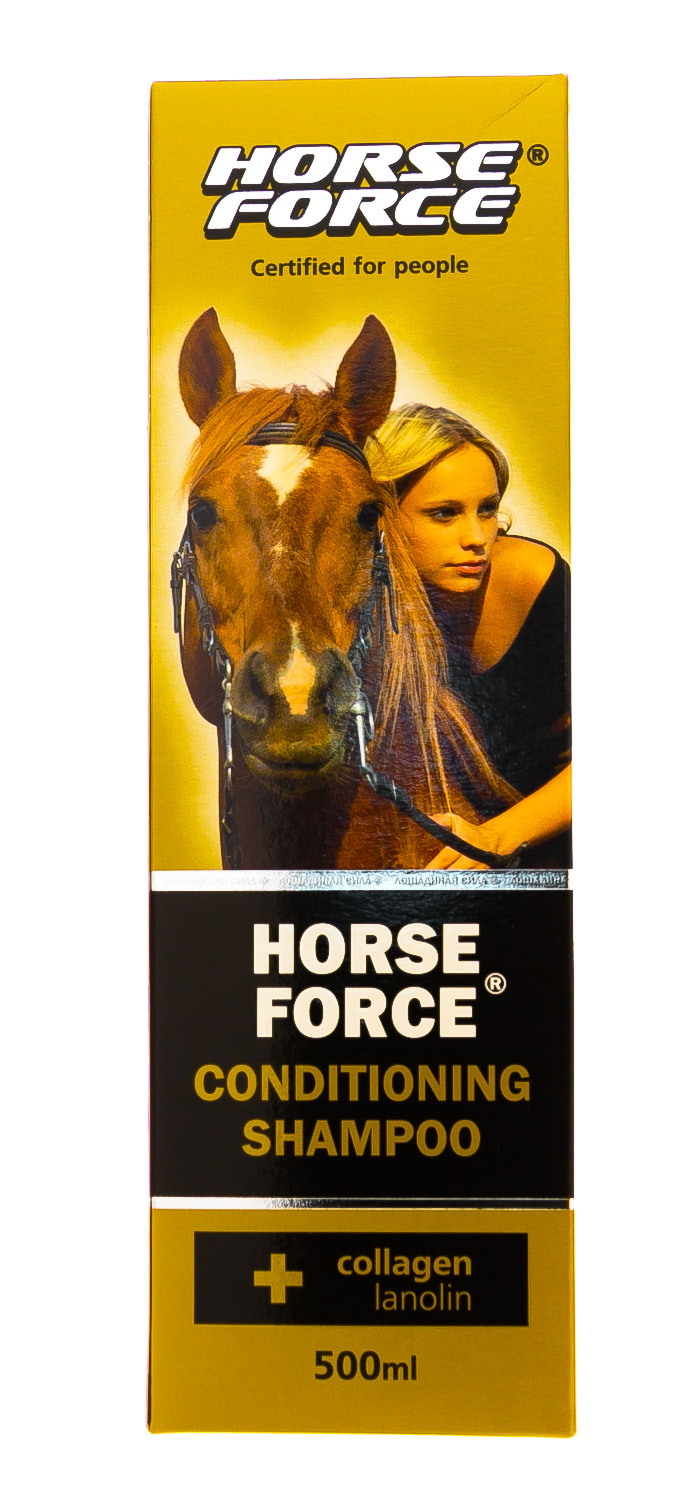 Лошадиная сила Лошадиная сила Шампунь с коллагеном и ланолином 500 мл (Лошадиная сила, Horseforce) Лошадиная сила Лошадиная сила Шампунь с коллагеном и ланолином 500 мл (Лошадиная сила, Horseforce) фото 2