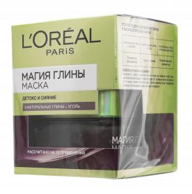 Loreal Paris Маска для лица Магия глины Детокс и Сияние, 50 мл. фото