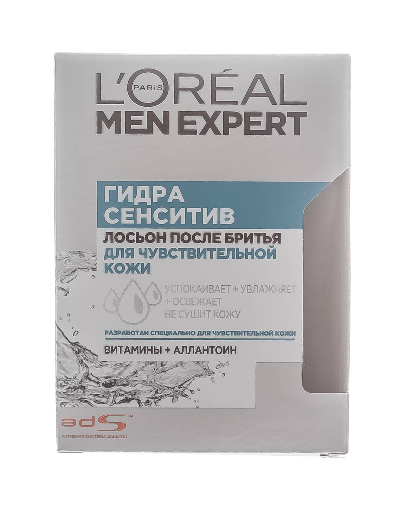 Лореаль Париж Лосьон после бритья Гидра сенситив  для чувствительной кожи 100 мл (L'oreal Paris, Men expert) Лореаль Париж Лосьон после бритья Гидра сенситив  для чувствительной кожи 100 мл (L'oreal Paris, Men expert) фото 1