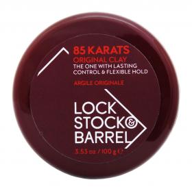 Lock Stock  Barrel Глина для волос 85 карат с матовым эффектом, степень фиксации 4 85 Karats Shaping Clay 100 гр. фото