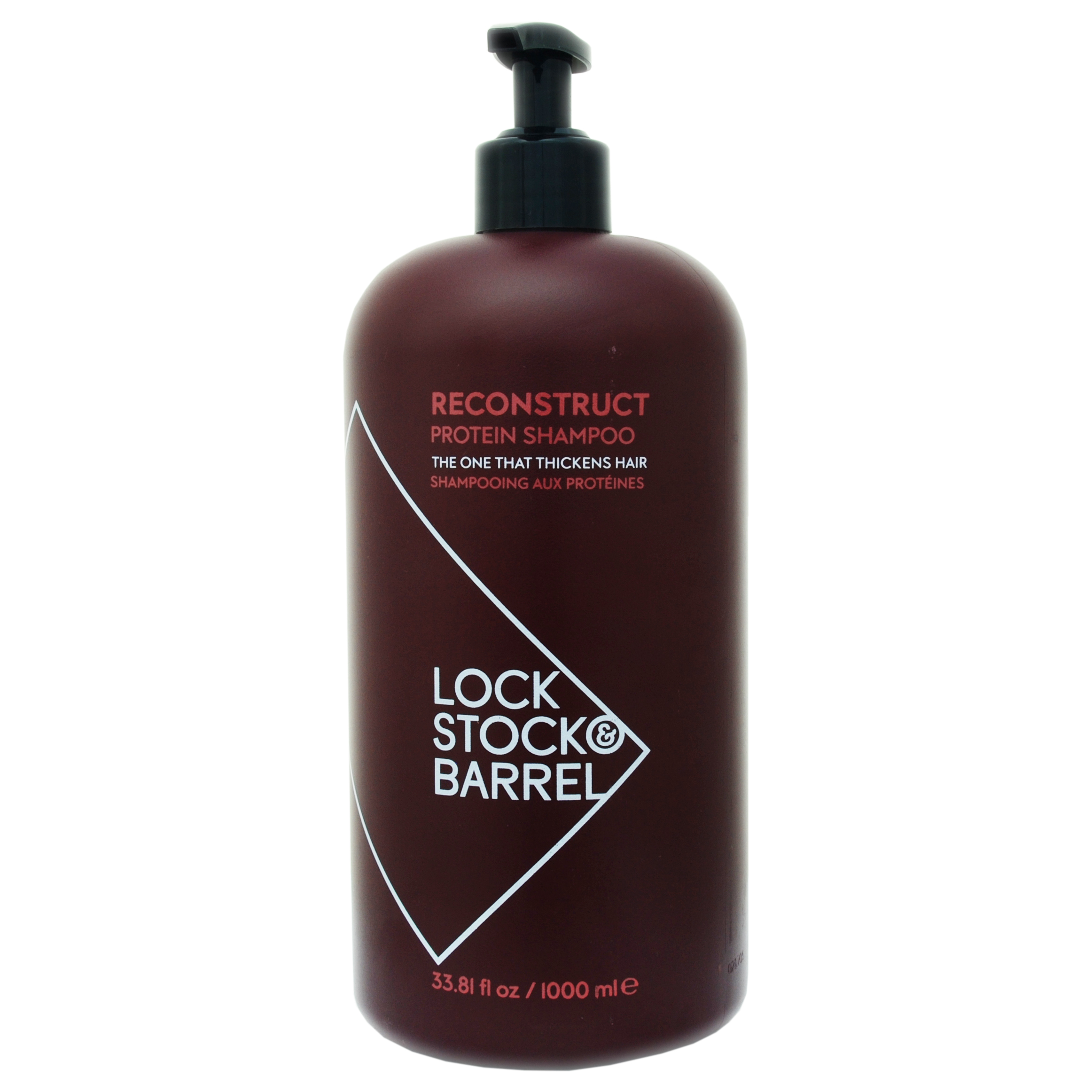 Лок Сток Энд Баррел Мужской шампунь укрепляющий с протеином Reconstruct Thickening Shampoo, 1000 мл (Lock Stock & Barrel, Reconstruct) фото 2