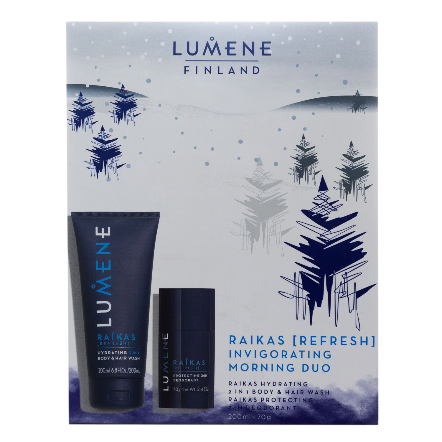 Люмене Набор Ритуал для утренней свежести Refresh для мужчин (Lumene, Raikas) фото 0