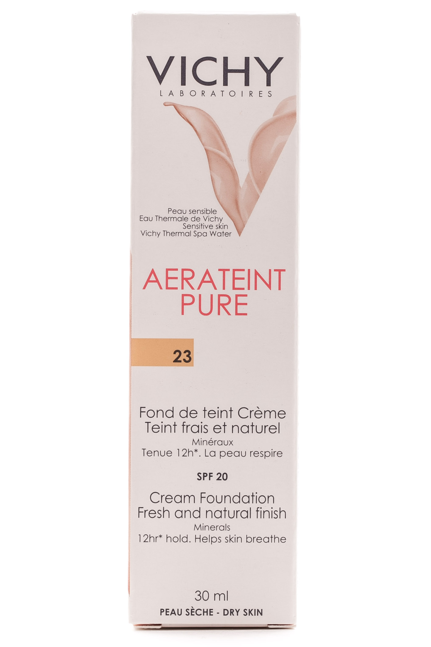 Виши Тональный крем Аэротон Пюр для сухой кожи  тон 23 30 мл (Vichy, Aera Teint Pure) фото 4