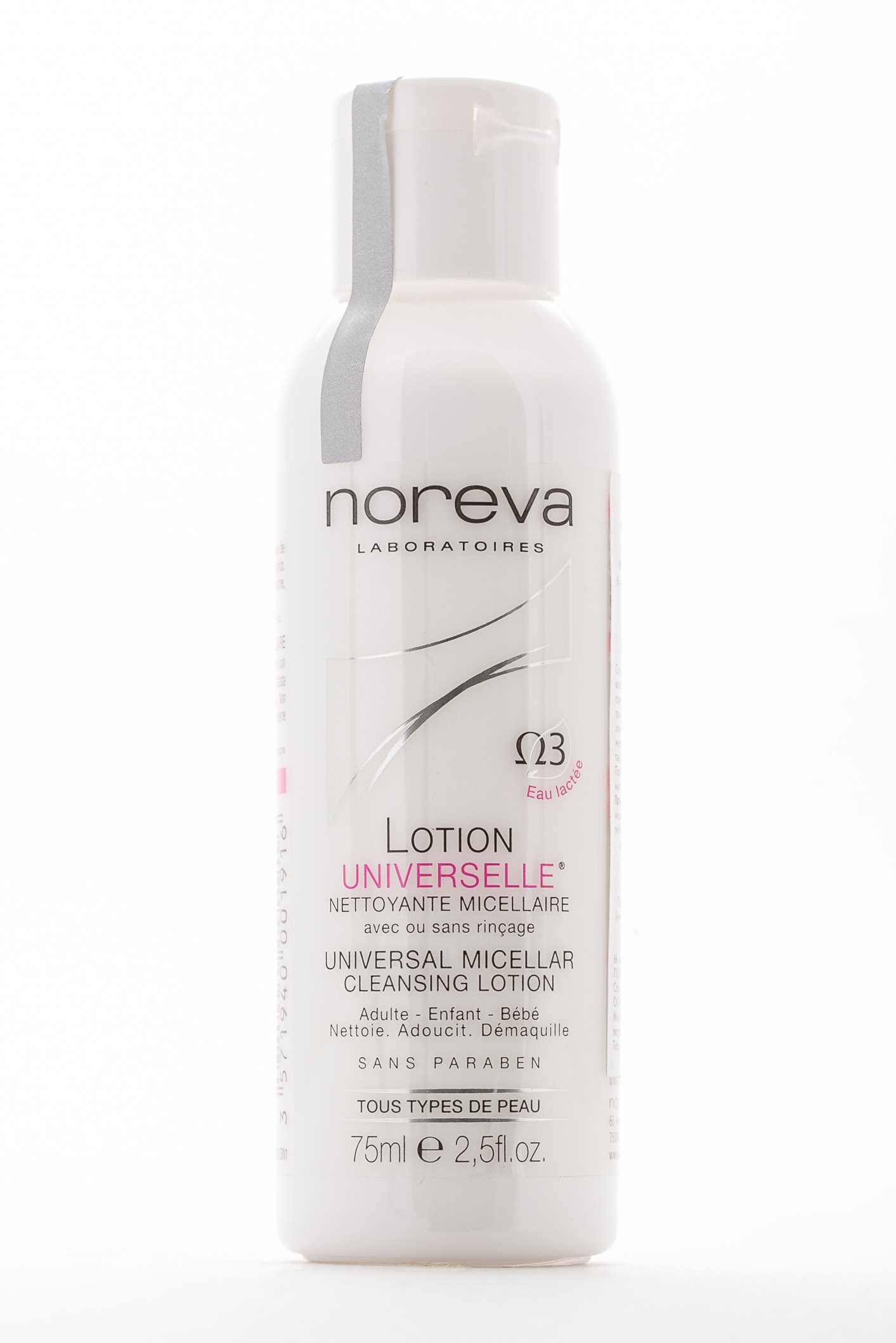 Норева Универсальный очищающий мицеллярный лосьон, 75 мл (Noreva, Универсальный мицеллярный лосьон) фото 2