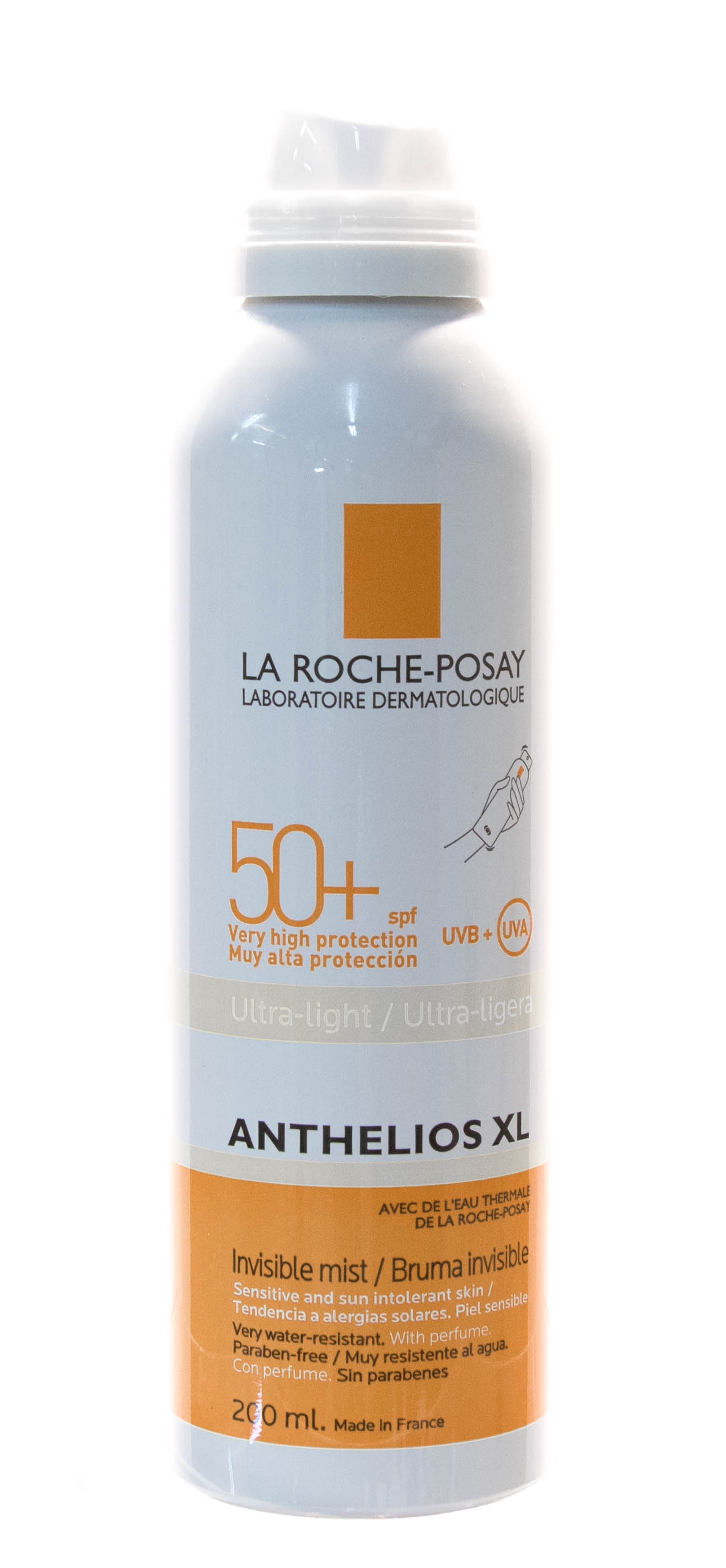 Ля Рош Позе Aнтгелиос Спрей-вуаль для лица и тела SPF 50+ (PPD 25), 200 мл (La Roche-Posay, Anthelios) Ля Рош Позе Aнтгелиос Спрей-вуаль для лица и тела SPF 50+ (PPD 25), 200 мл (La Roche-Posay, Anthelios) фото 1