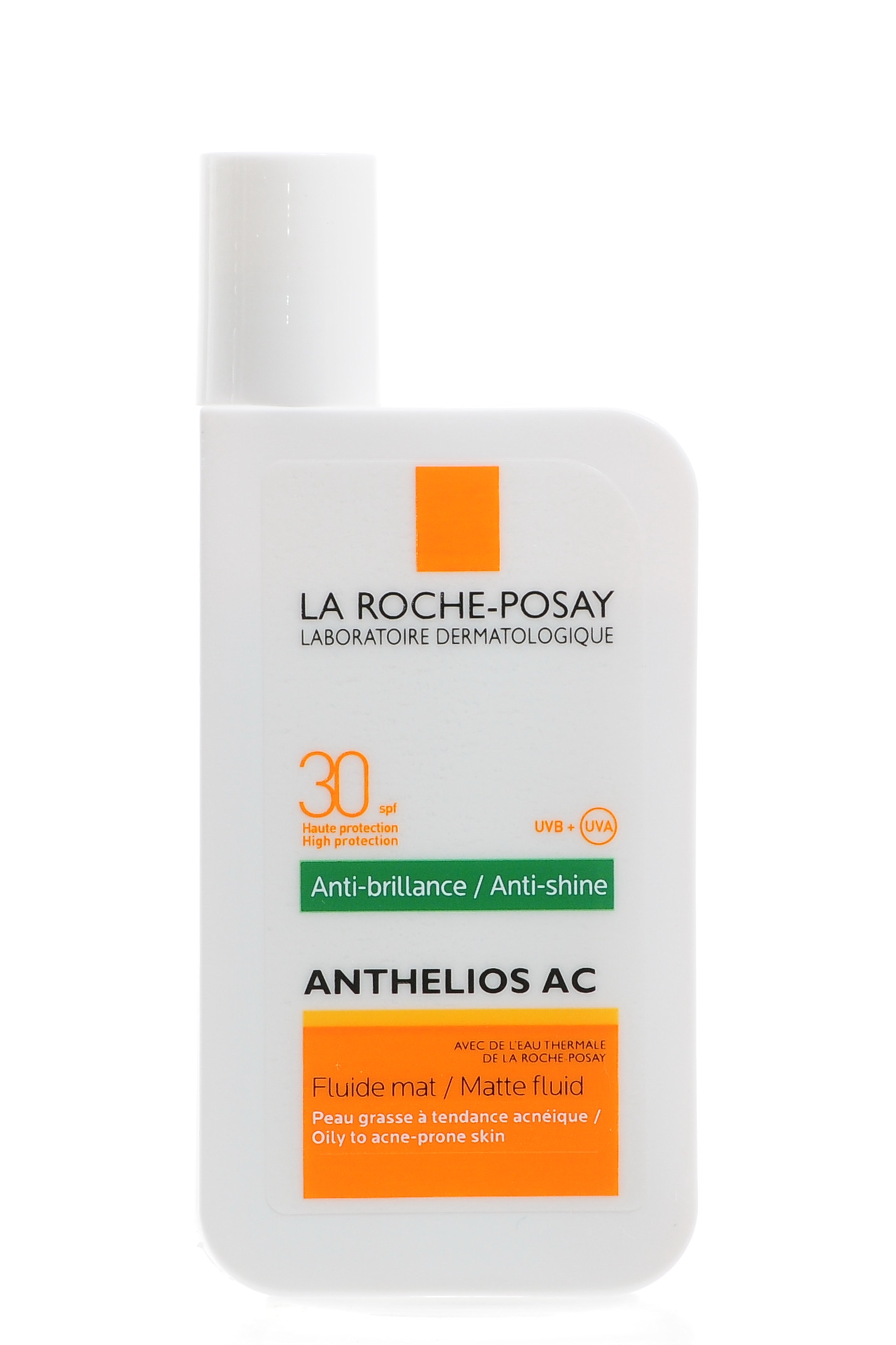 Ля Рош Позе Эмульсия для лица для жирной и комбинированной кожи Антгелиос АС Флюид Экстрем SPF 30, 50 мл (La Roche-Posay, Anthelios) фото 1
