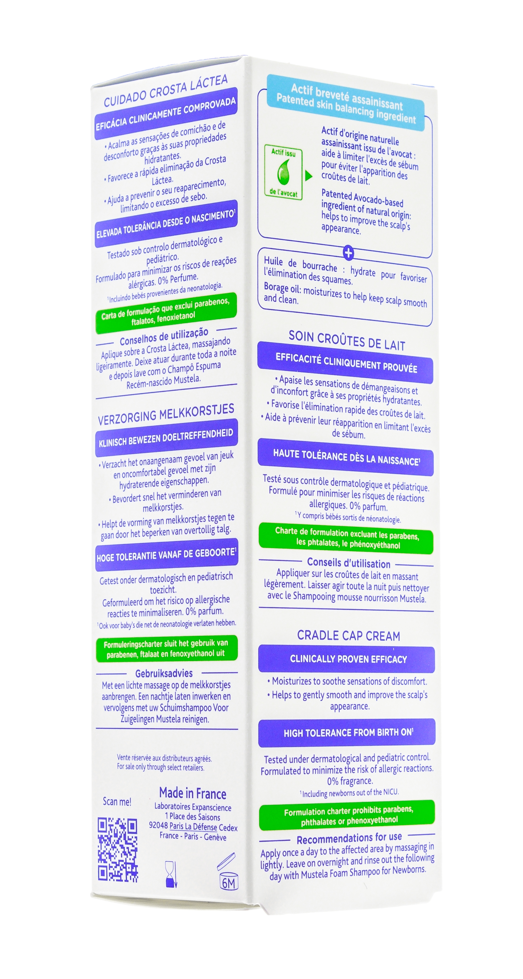 Мустела Крем для кожи головы при молочных корочках 40 мл (Mustela, Bebe - время купаться) фото 9