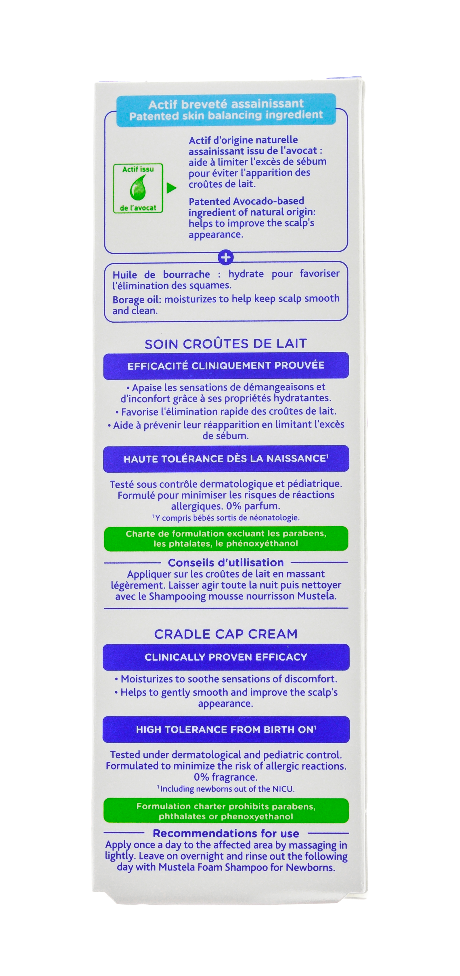 Мустела Крем для кожи головы при молочных корочках 40 мл (Mustela, Bebe - время купаться) фото 3