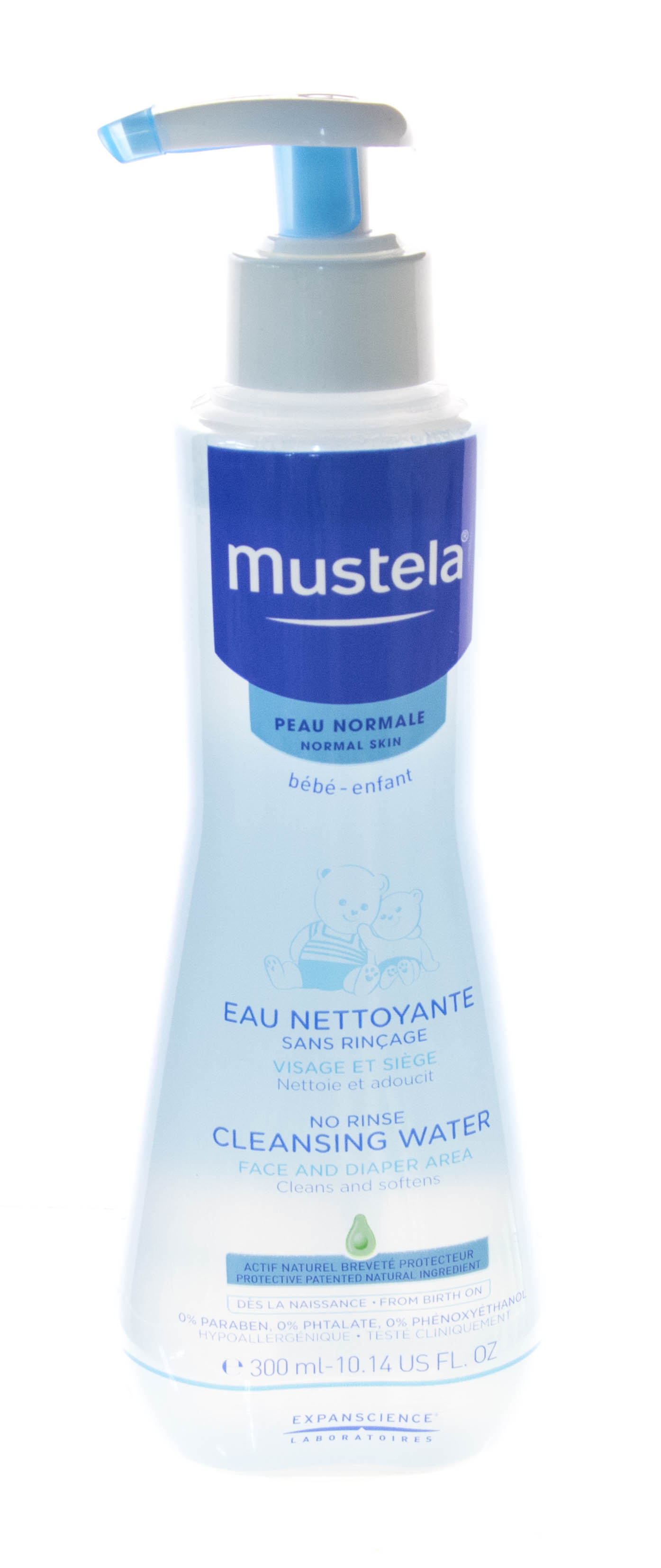 Мустела Очищающая вода для новорожденных и детей, не требует смывания, 300 мл (Mustela, Bebe - ежедневная гигиена) Мустела Очищающая вода для новорожденных и детей, не требует смывания, 300 мл (Mustela, Bebe - ежедневная гигиена) фото 6