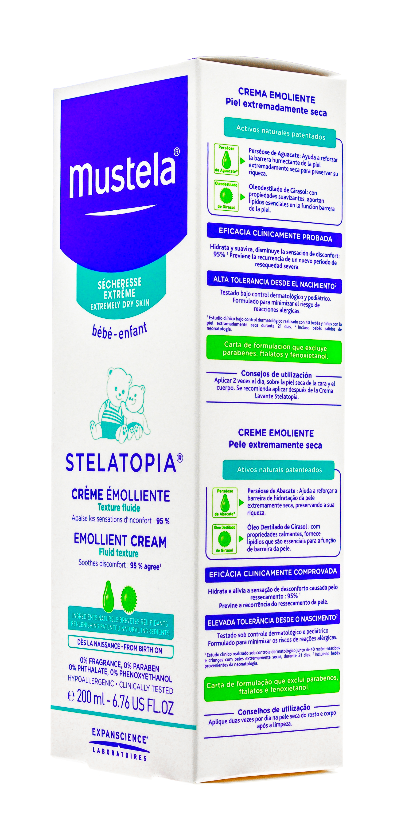 Мустела Стелатопиа Смягчающий крем, 200 мл (Mustela, Stelatopia) Мустела Стелатопиа Смягчающий крем, 200 мл (Mustela, Stelatopia) фото 8