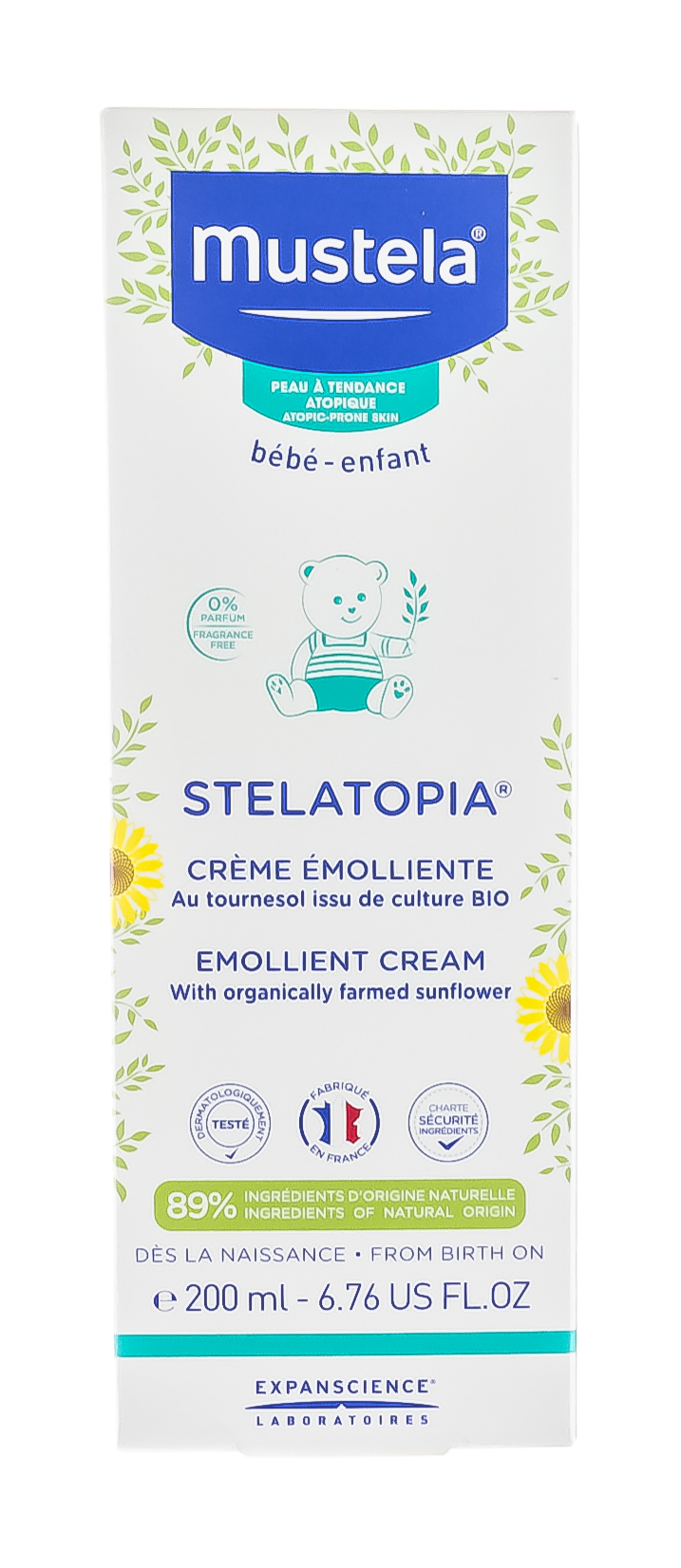 Мустела Стелатопиа Крем-эмолент 200 мл (Mustela, Stelatopia) фото 5