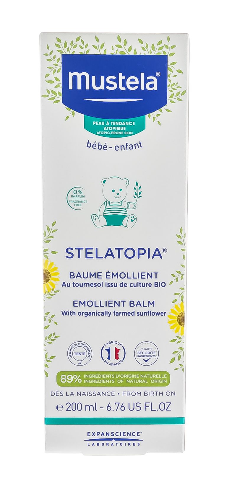 Мустела Стелатопиа Бальзам-эмолент 200 мл (Mustela, Stelatopia) фото 4