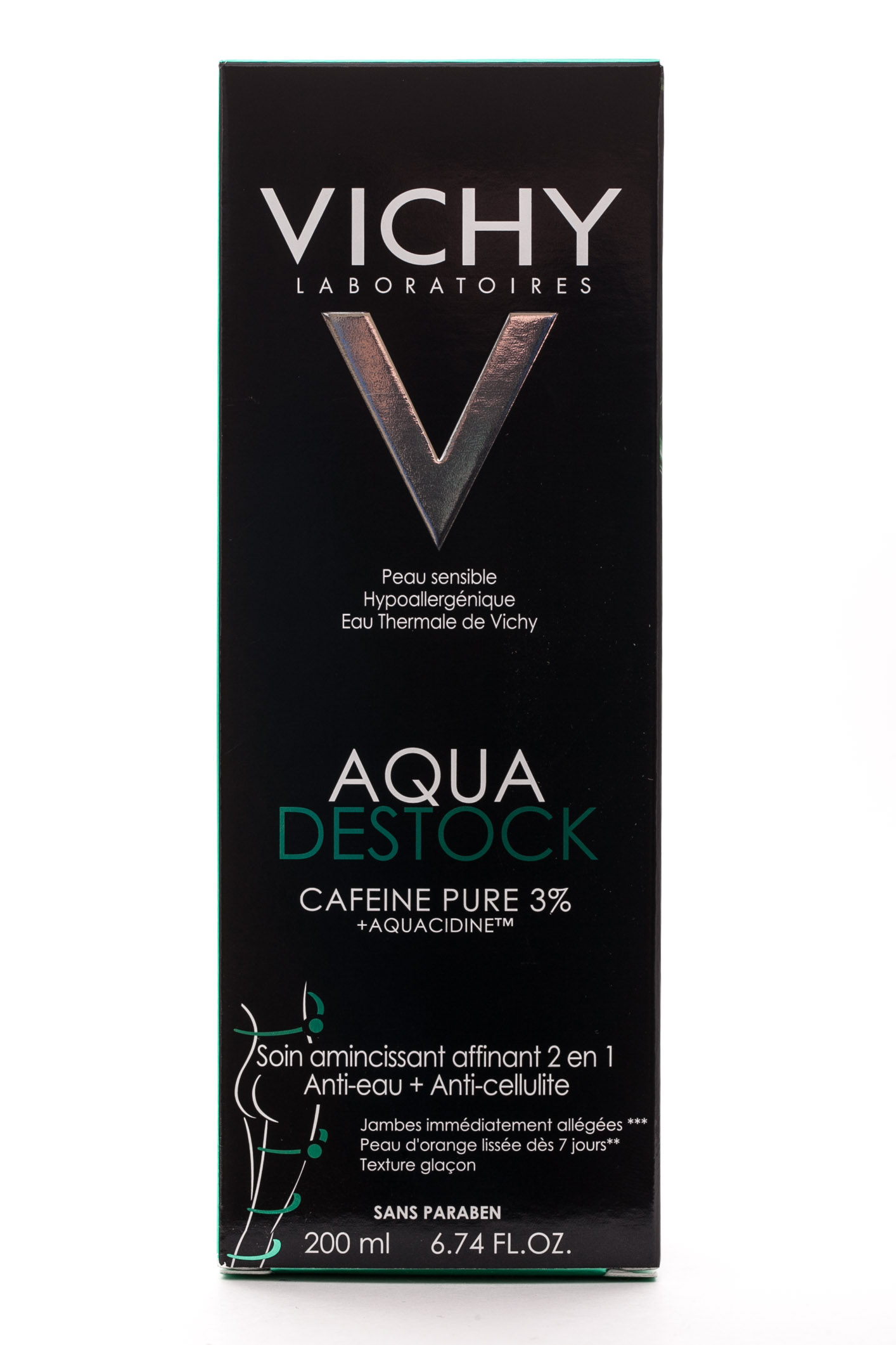 Виши Аквадесток (Aqua Destock) антицеллюлитное средство с дренажным эффектом 200 мл (Vichy, Liposculpture) Виши Аквадесток (Aqua Destock) антицеллюлитное средство с дренажным эффектом 200 мл (Vichy, Liposculpture) фото 2