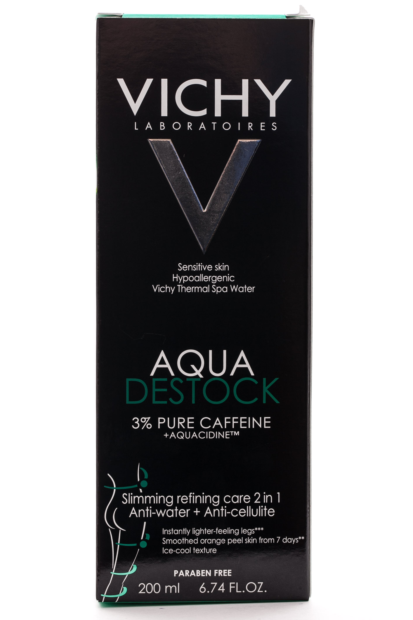 Виши Аквадесток (Aqua Destock) антицеллюлитное средство с дренажным эффектом 200 мл (Vichy, Liposculpture) Виши Аквадесток (Aqua Destock) антицеллюлитное средство с дренажным эффектом 200 мл (Vichy, Liposculpture) фото 3