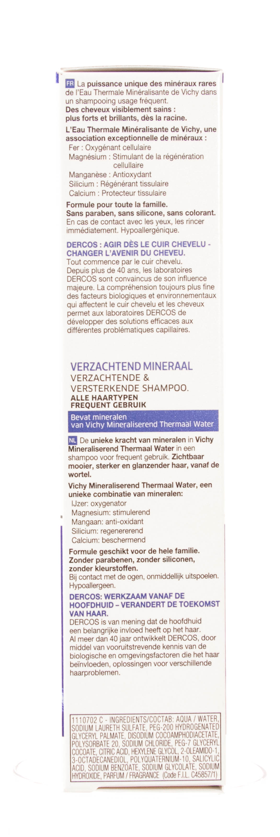 Виши Деркос Шампунь Нежные минералы 200 мл (Vichy, Dercos) фото 5