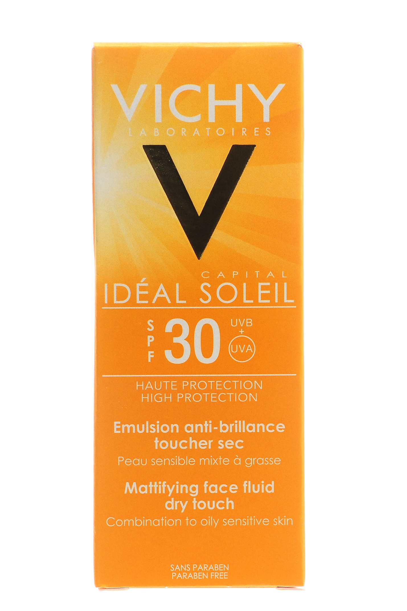 Виши Матирующая эмульсия для лица Драйтач SPF30, 50 мл (Vichy, Ideal Soleil) фото 2
