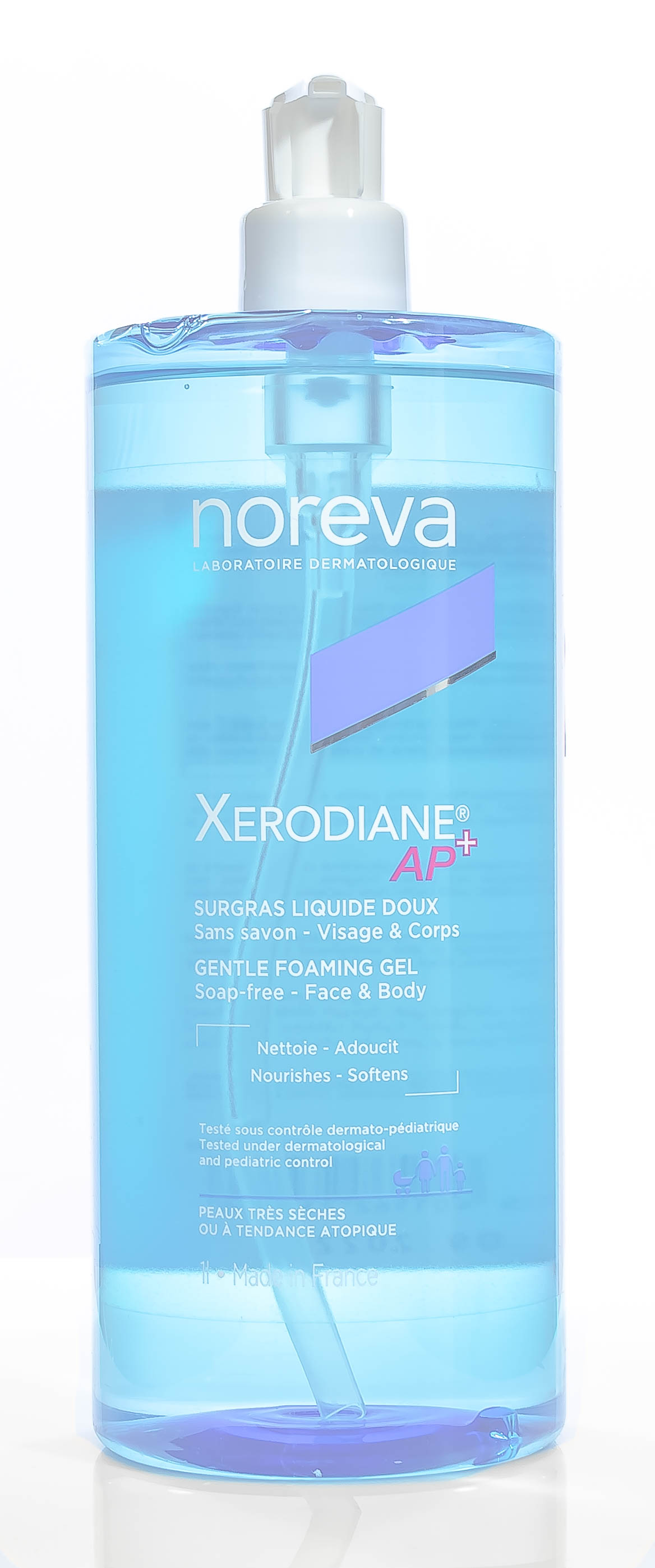 Норева Ксеродиан АР+ Мягкий очищающий обогащенный гель 1 л (Noreva, Xerodiane AP+) фото 1