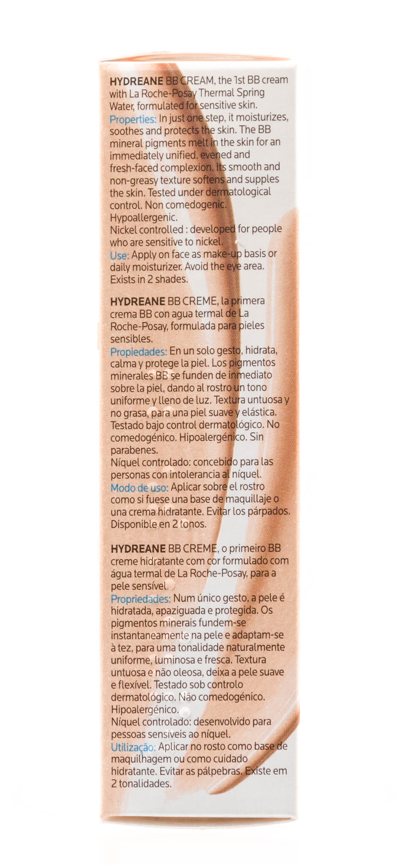 Ля Рош Позе Hydreane ВВ крем натурально-бежевый тон SPF20, 40 мл (La Roche-Posay, Hydreane) фото 6