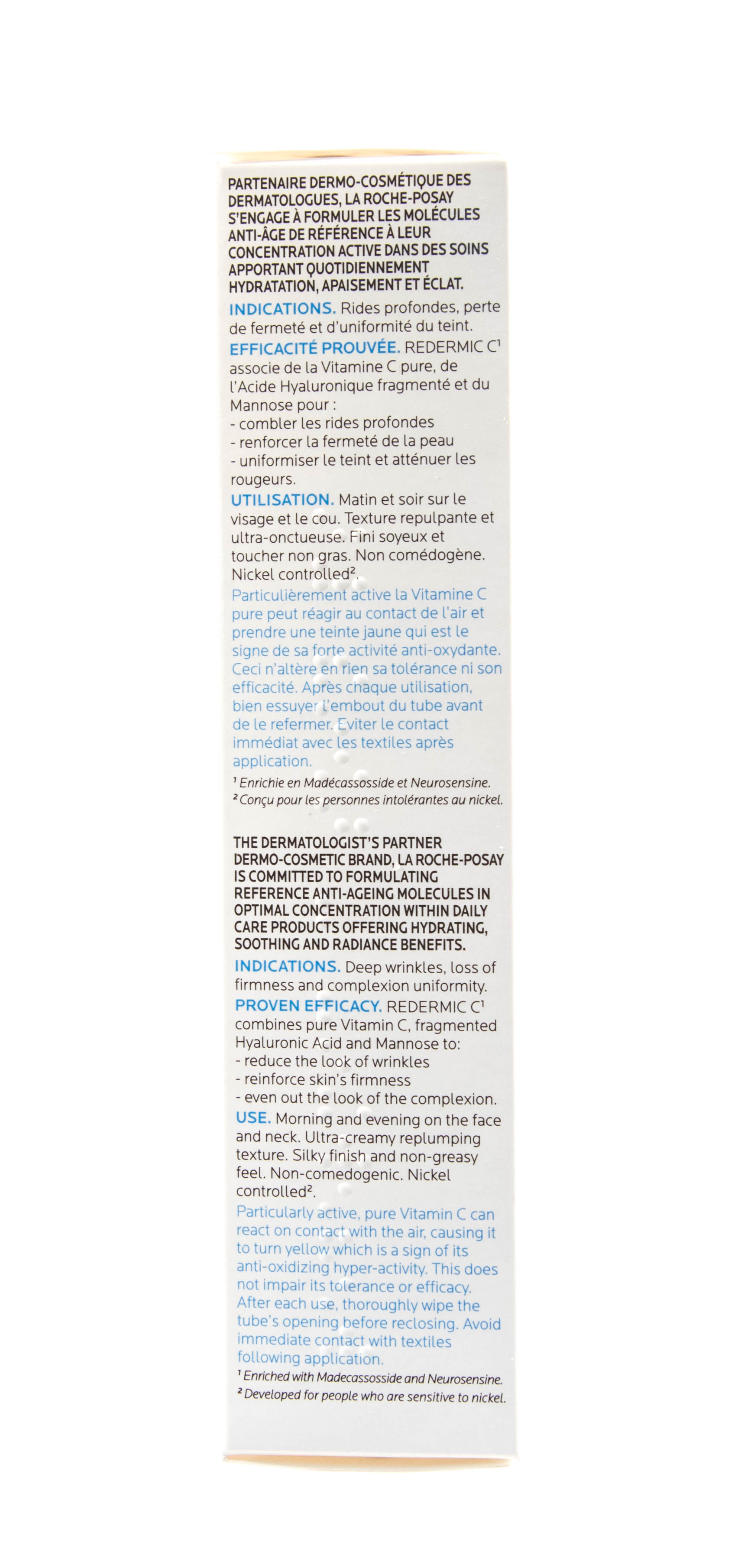 Ля Рош Позе Редермик [C] Интенcивный уход для сухой чувствительной кожи 40мл (La Roche-Posay, Redermic 35-55 лет) фото 8