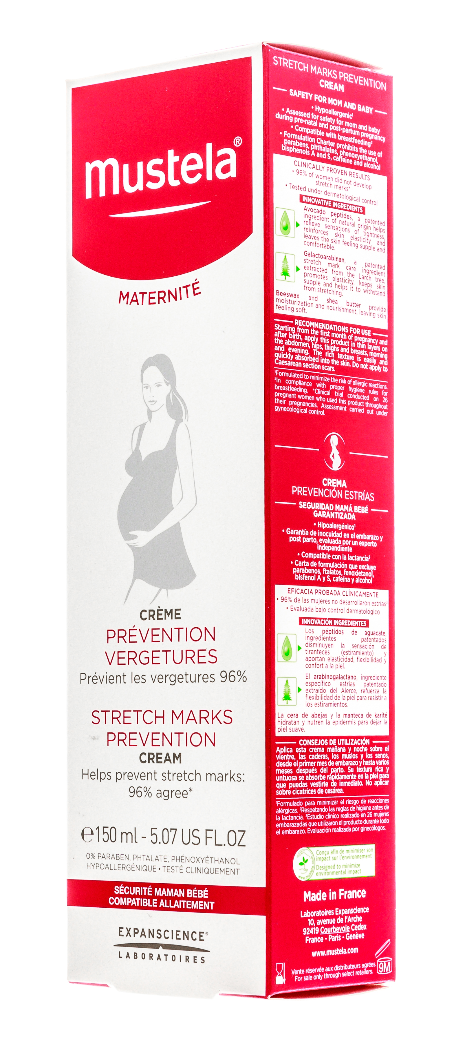 Мустела Крем для профилактики растяжек 150 мл (Mustela, Maternity) фото 3