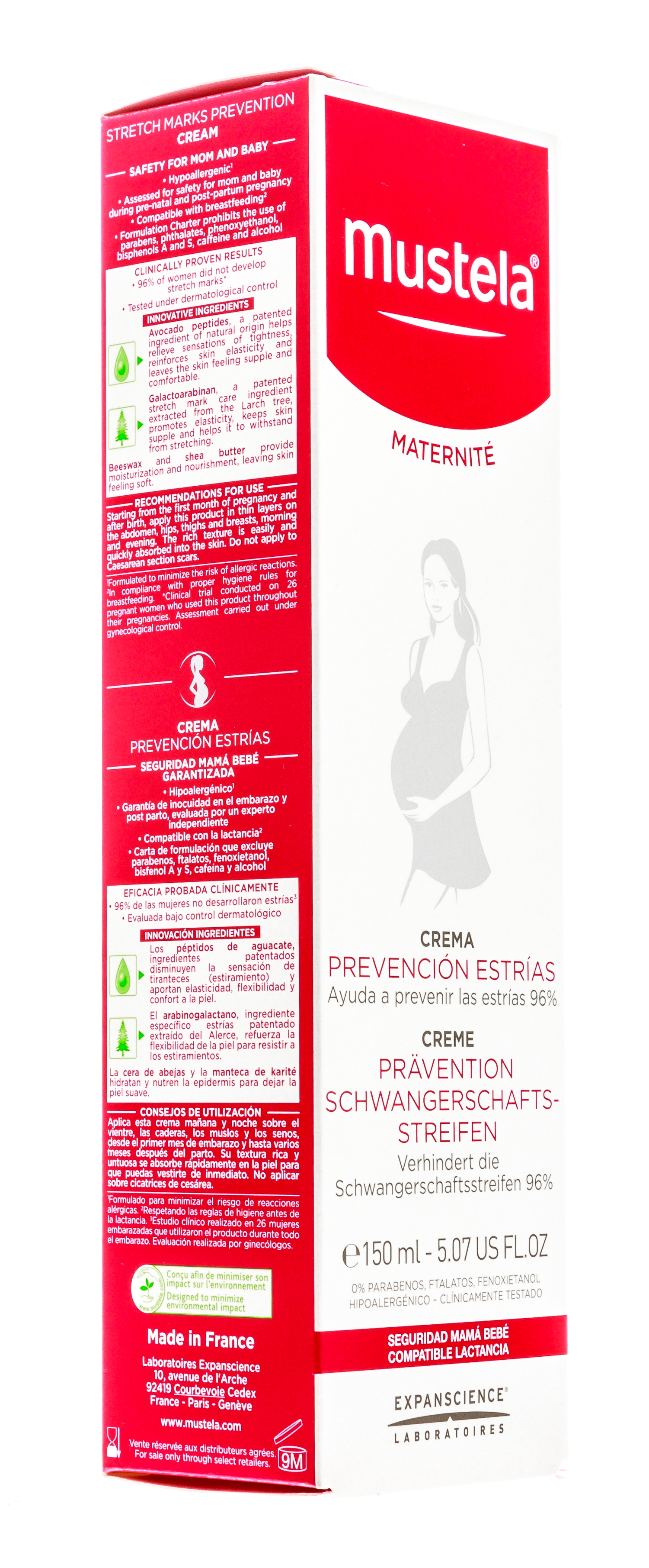 Мустела Крем для профилактики растяжек 150 мл (Mustela, Maternity) фото 9