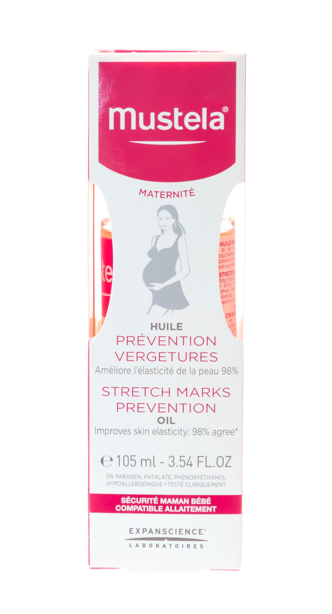 Мустела Масло для профилактики  растяжек 105 мл (Mustela, Maternity) Мустела Масло для профилактики  растяжек 105 мл (Mustela, Maternity) фото 1