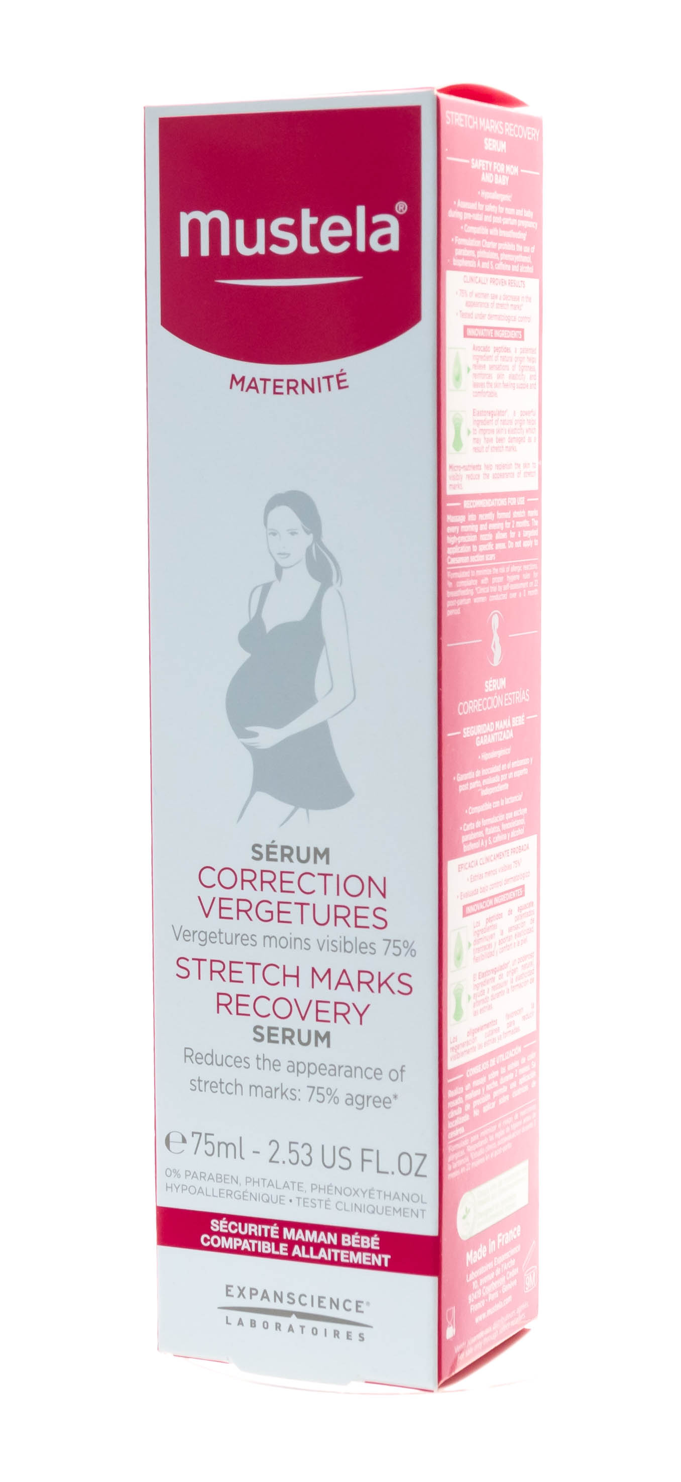 Мустела Восстанавливающая сыворотка против растяжек 75 мл (Mustela, Maternity) фото 4