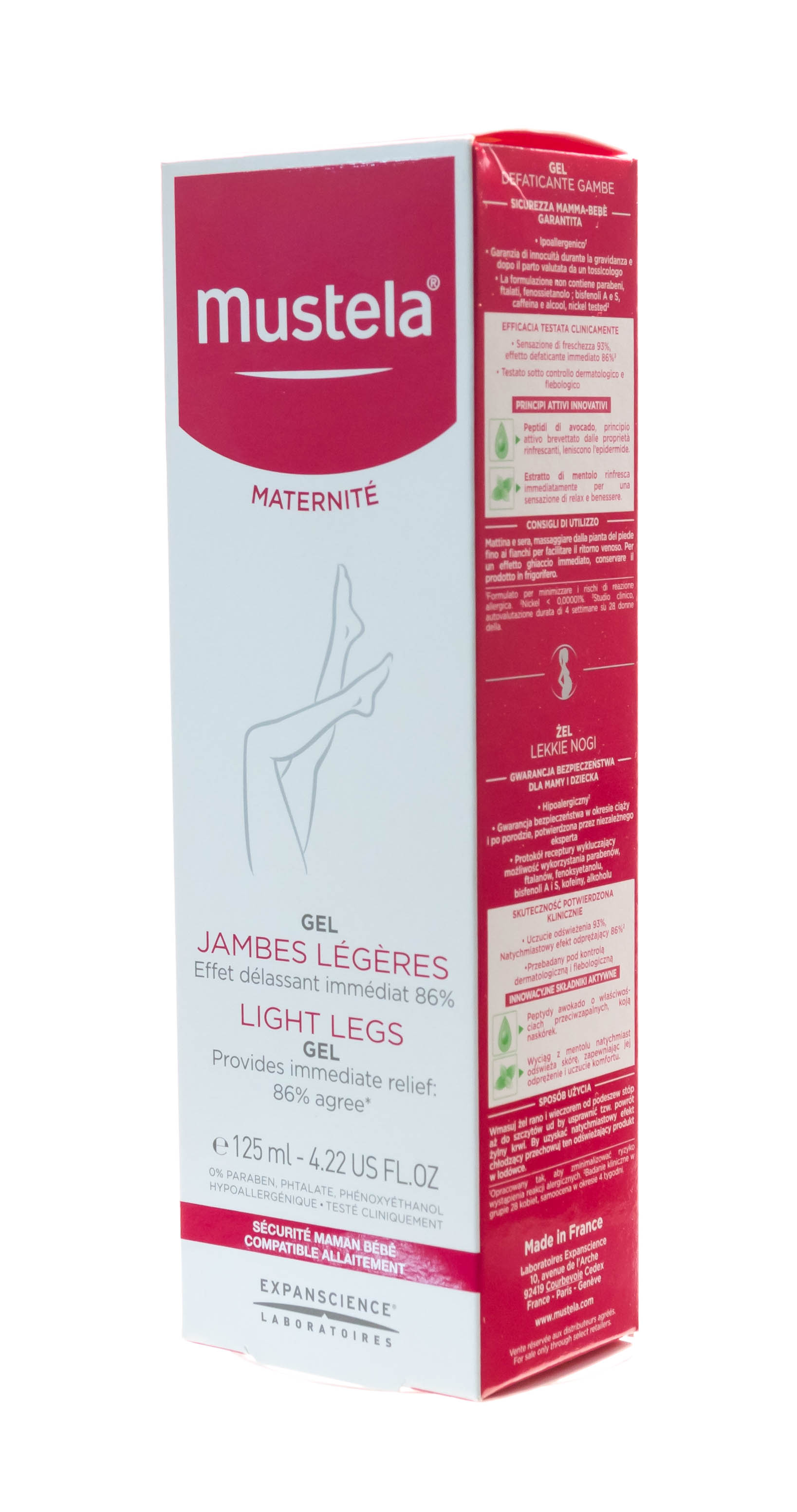 Мустела Гель для легкости ног 125 мл (Mustela, Maternity) фото 1