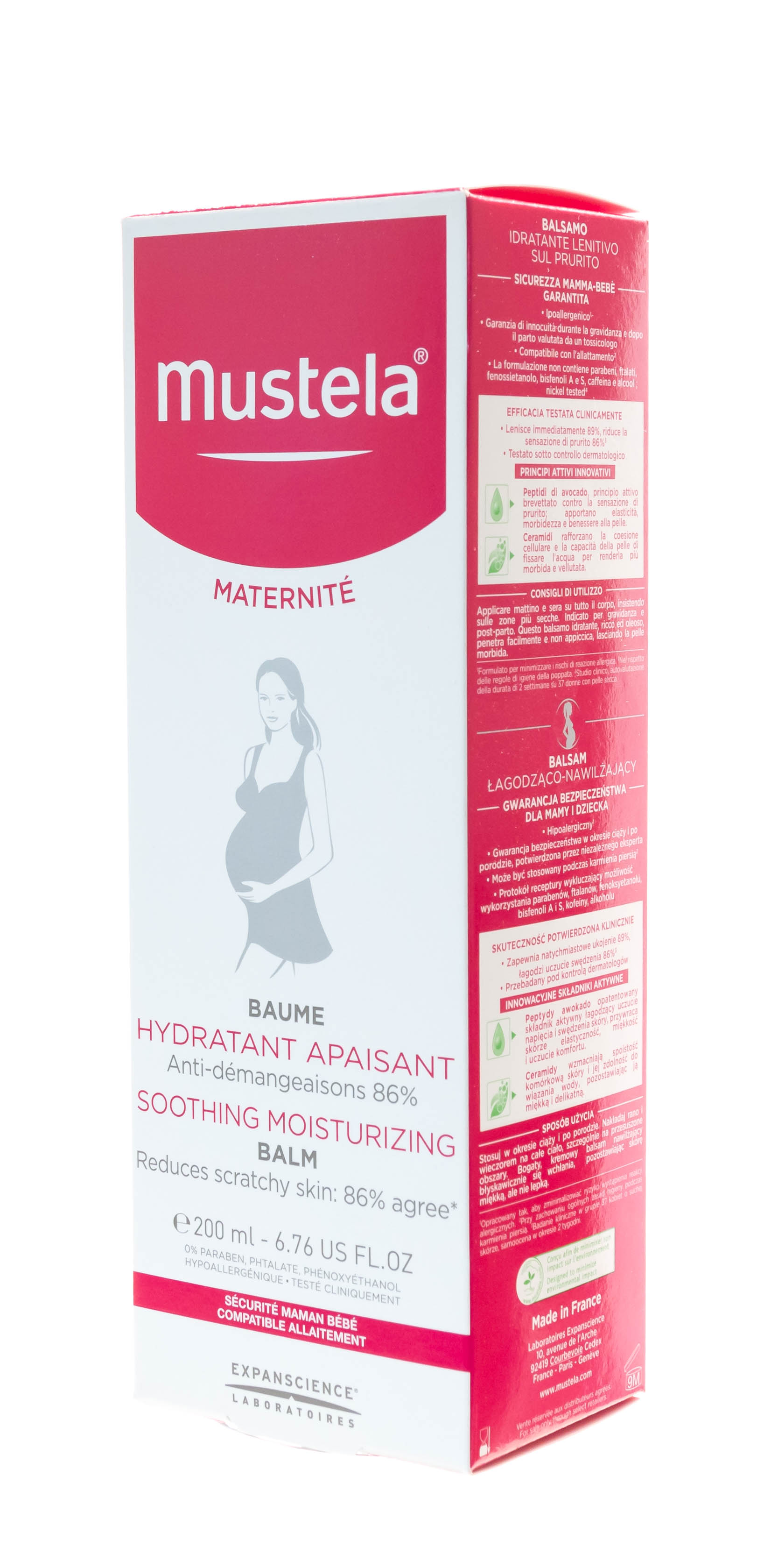 Мустела Увлажняющий бальзам для тела с успокаивающим эффектом 200 мл (Mustela, Maternity) фото 1