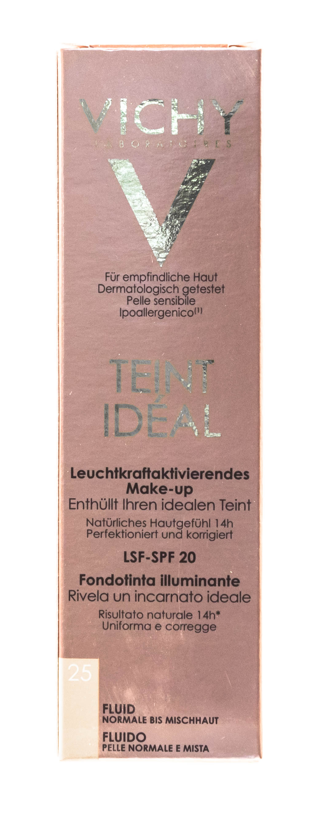 Виши Тон Идеаль Тональный Флюид 25 тон, 30 мл (Vichy, Teint Ideal) фото 2