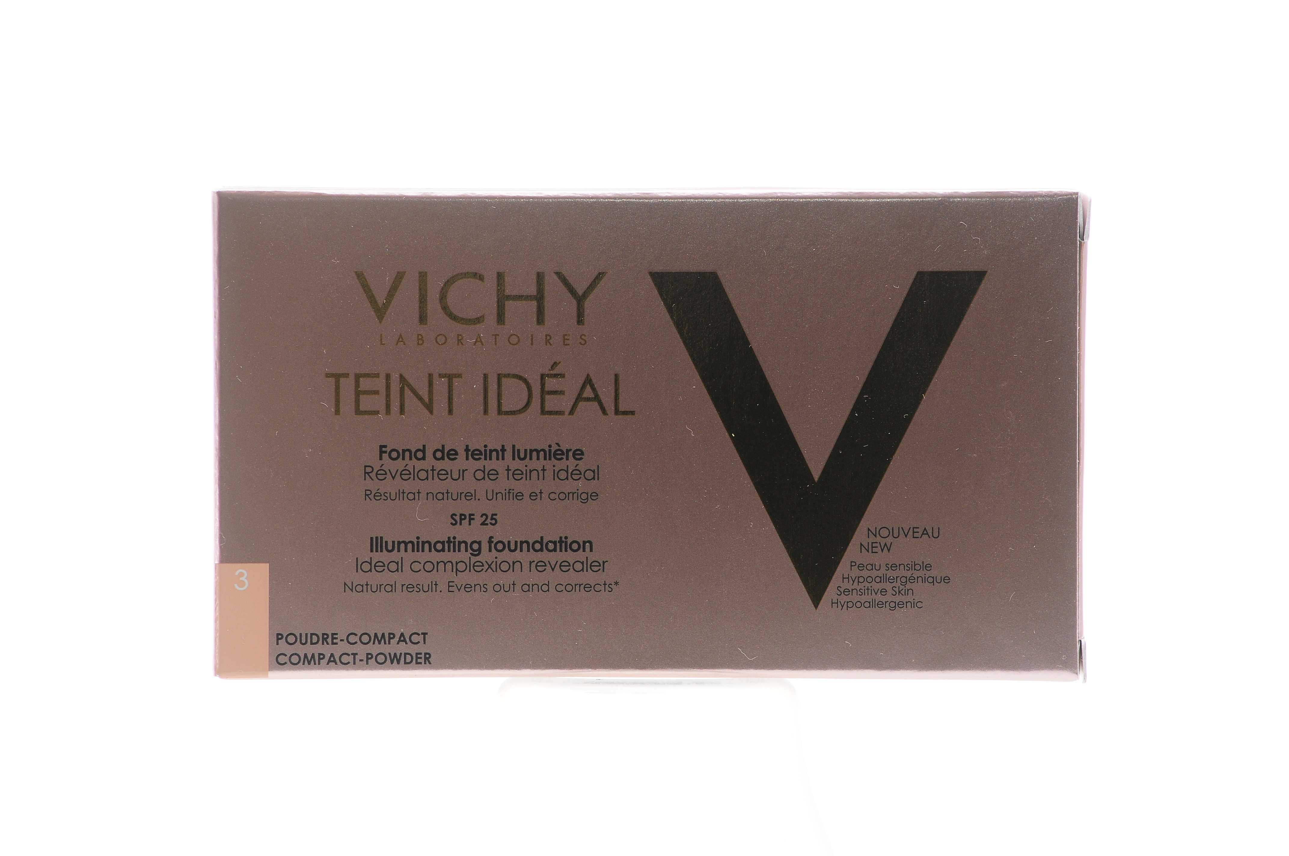 Виши Компактная пудра «Идеальный тон» Vichy Teint Ideal тон 3 медовый 10 мл (Vichy, Teint Ideal) фото 3