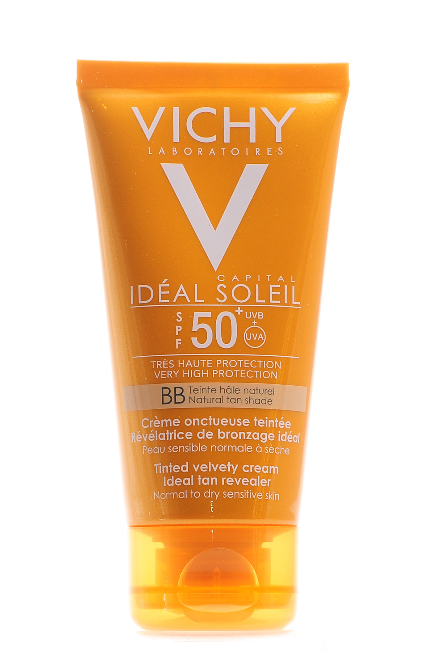 Виши Капиталь Солей Тонирующий ВВ крем для лица с бархатистой текстурой SPF50+, 50 мл (Vichy, Capital Soleil) фото 1