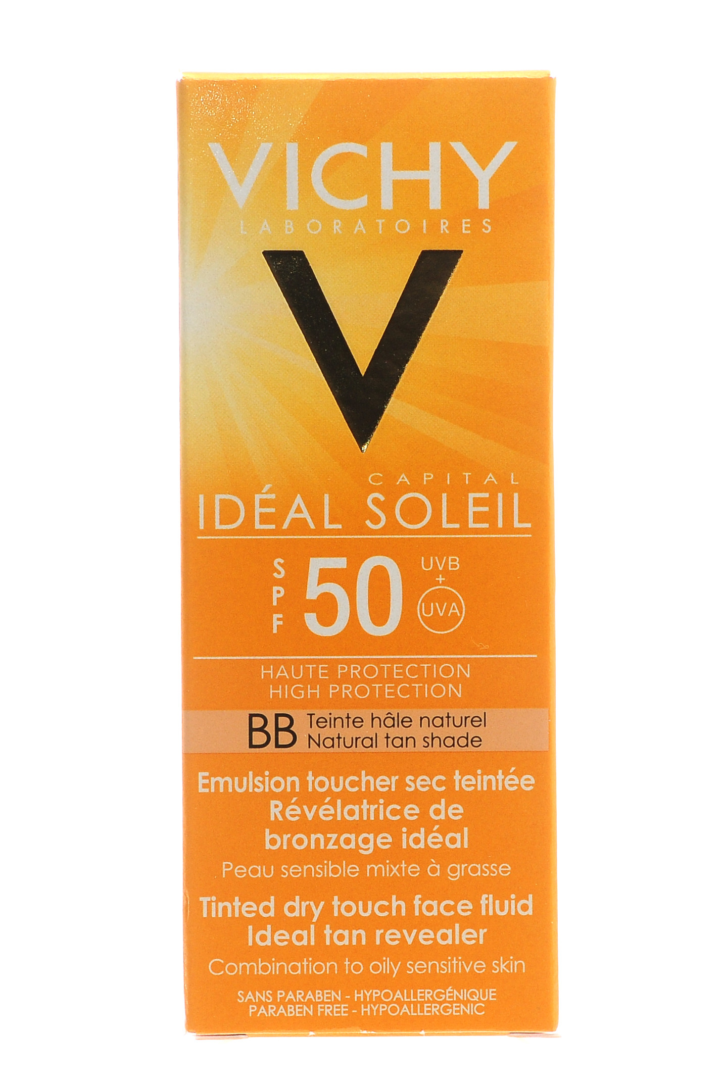 Виши Тонирующий ВВ флюид с матирующий текстурой для лица SPF50 50 мл (Vichy, Capital Soleil) фото 3