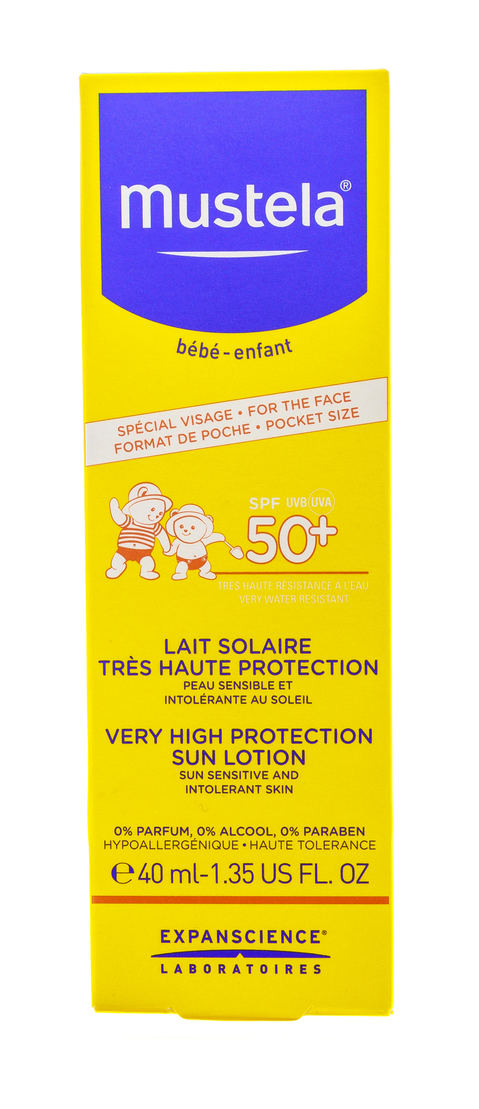 Мустела Бебе Солнцезащитное молочко SPF 50+, 40 мл (Mustela, Sun) фото 6