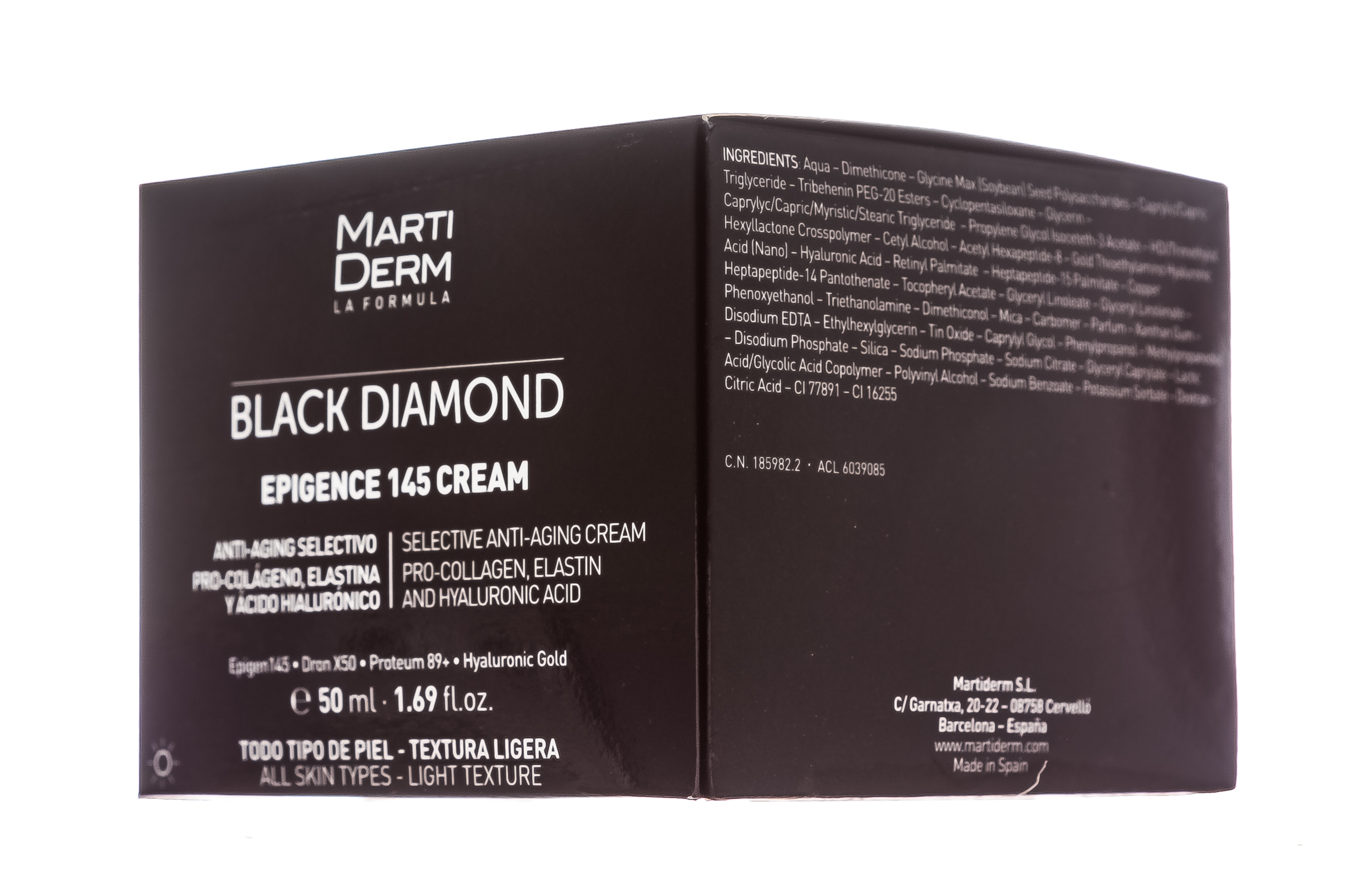 Мартидерм Крем Дневной Эпиженс 145 Black Diamond 50 мл (Martiderm, Black Diamond) фото 2