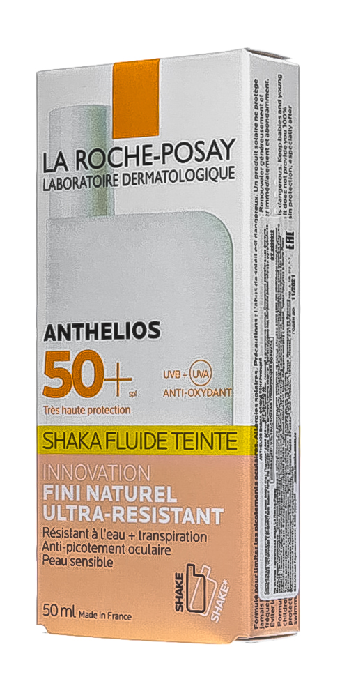 Ля Рош Позе Тонирующий флюид для лица и кожи вокруг глаз Shaka SPF50+, 50 мл (La Roche-Posay, Anthelios) фото 2