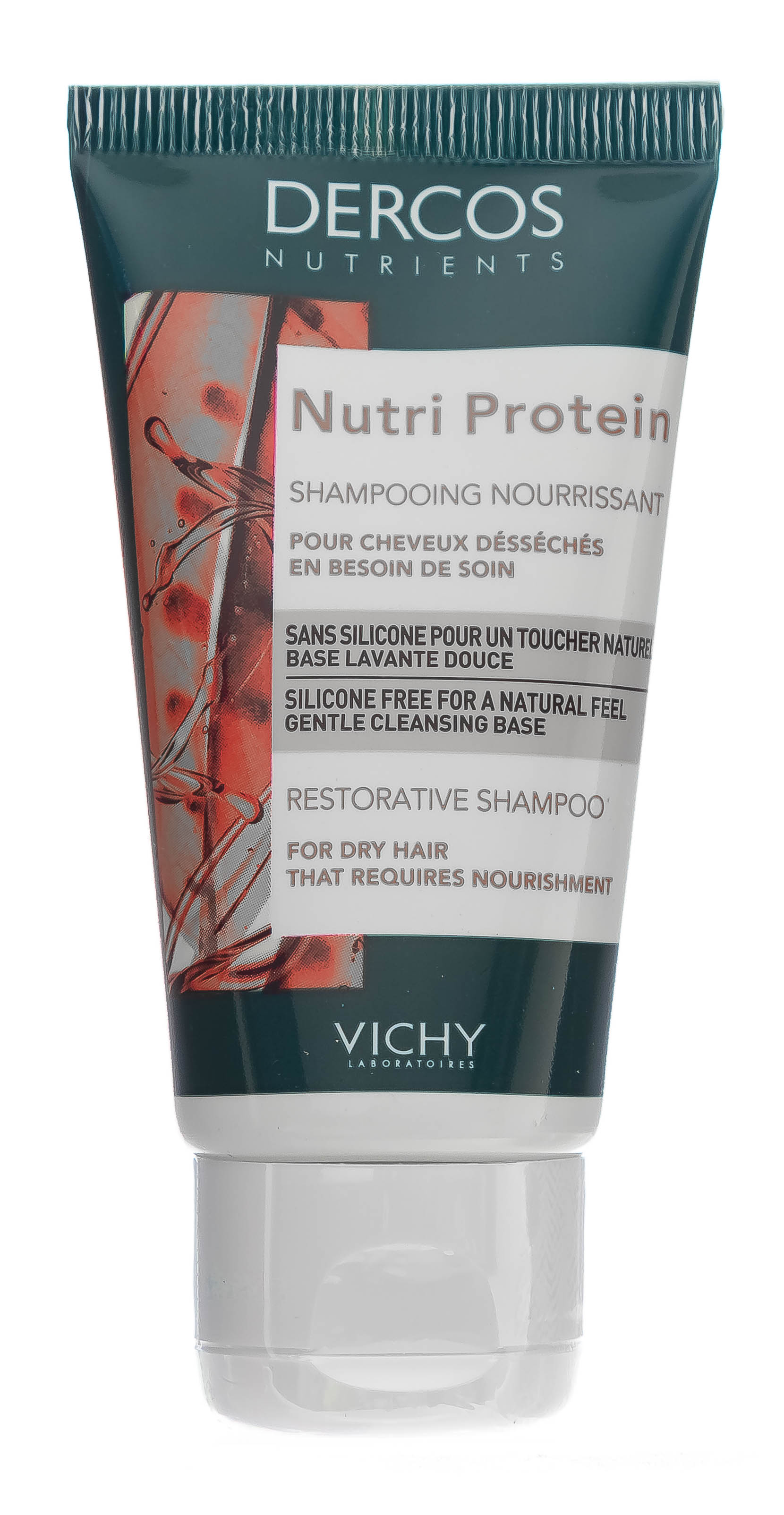 Виши Восстанавливающий шампунь Nutri Protein, 50 мл (Vichy, Dercos Nutrients) фото 2
