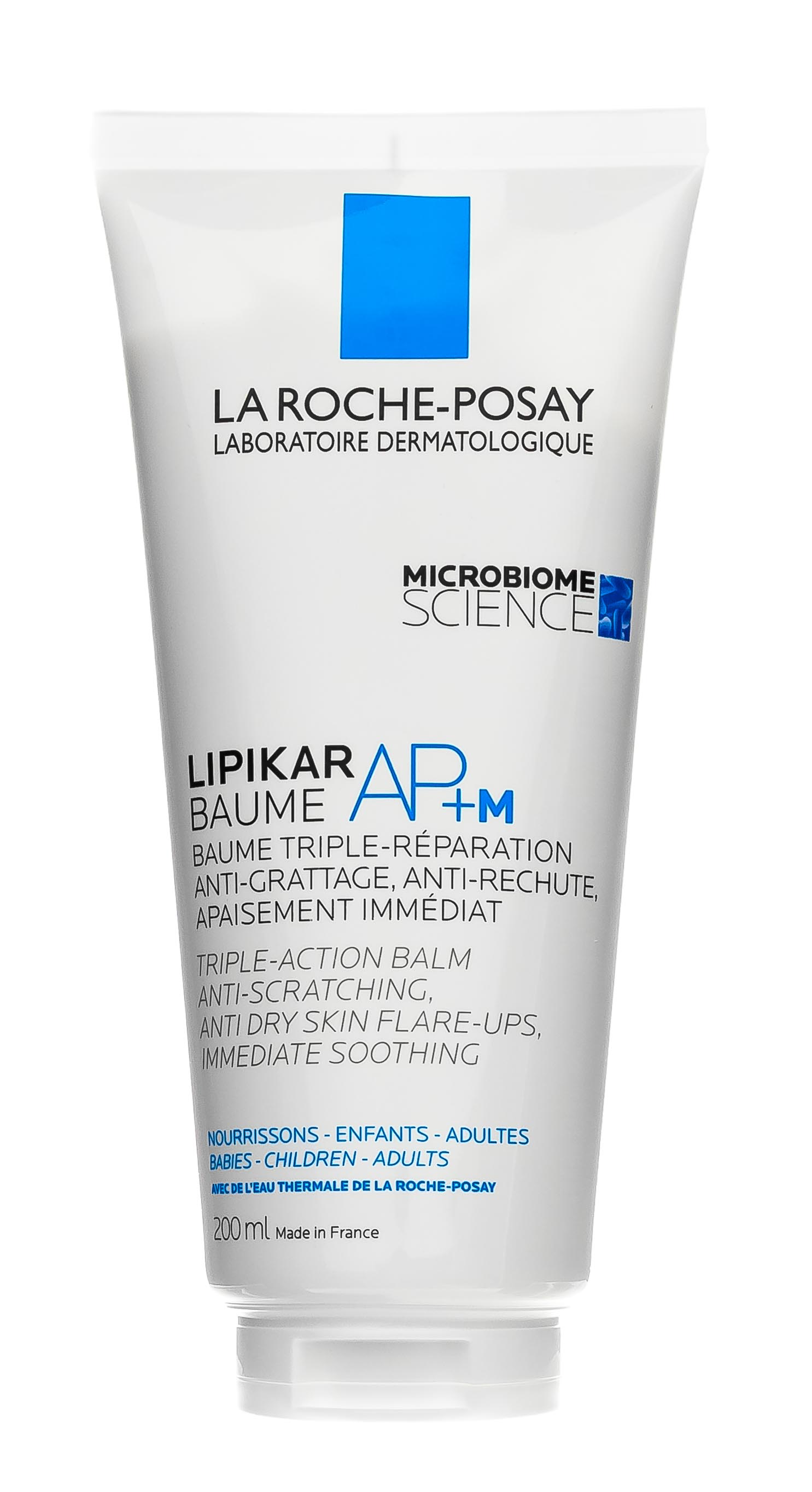 Ля Рош Позе Бальзам тройного действия для лица и тела Baume AP+M, 200 мл (La Roche-Posay, Lipikar) фото 8