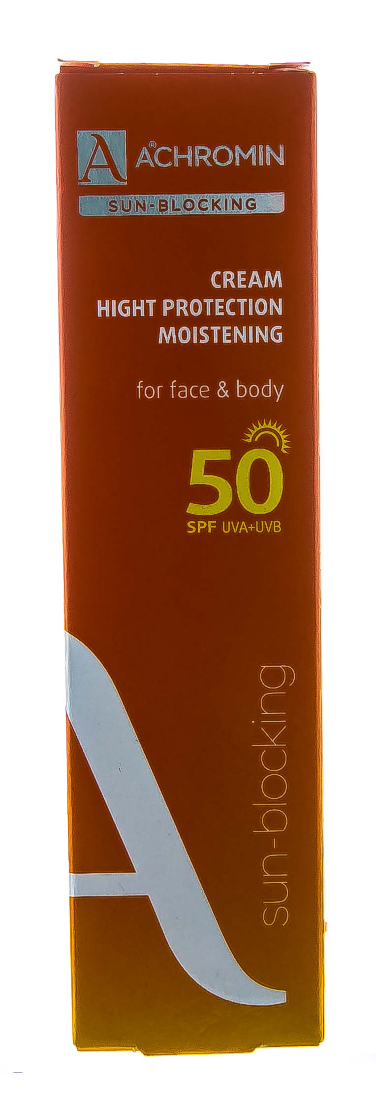 Ахромин Солнцезащитный крем экстра защита для лица и тела SPF 50, 100 мл (Achromin, Sun Blocking) фото 4