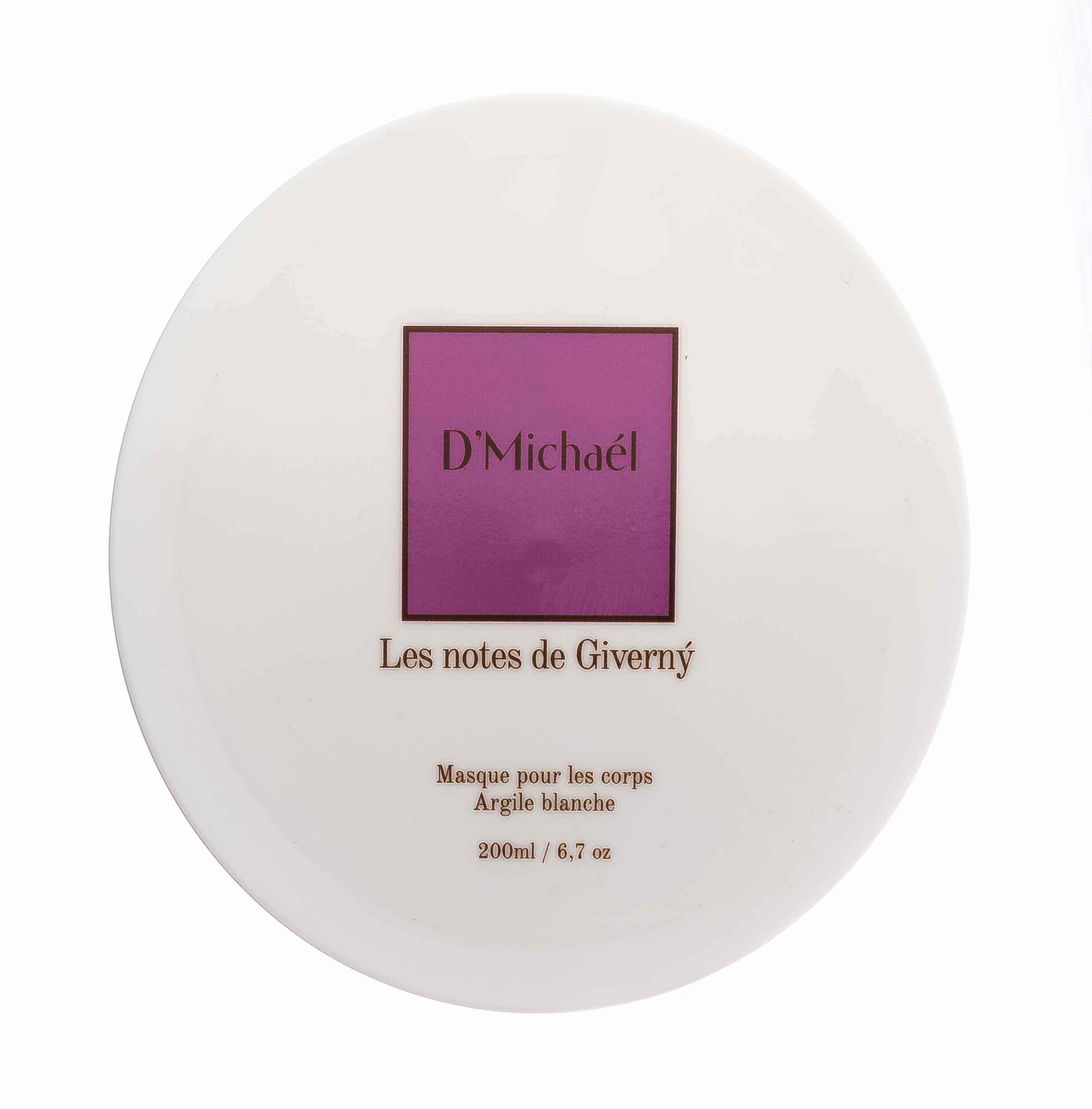 Д'Мишель Живерни Маска белая глина 200 мл (D'Michael, Les notes de Giverny) фото 1