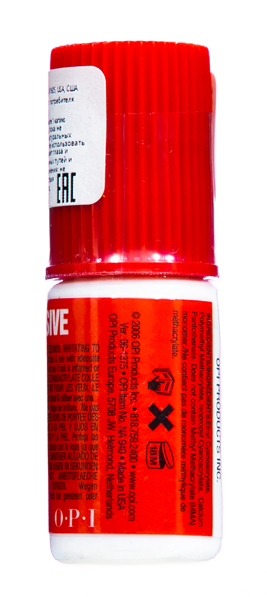Опи Nail Adhesive Клей для типс 3 г (O.P.I, Инструменты и аксессуары) фото 4
