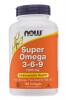 Нау Фудс Супер Омега-3-6-9 180 капсул (Now Foods, Жирные кислоты) фото 2