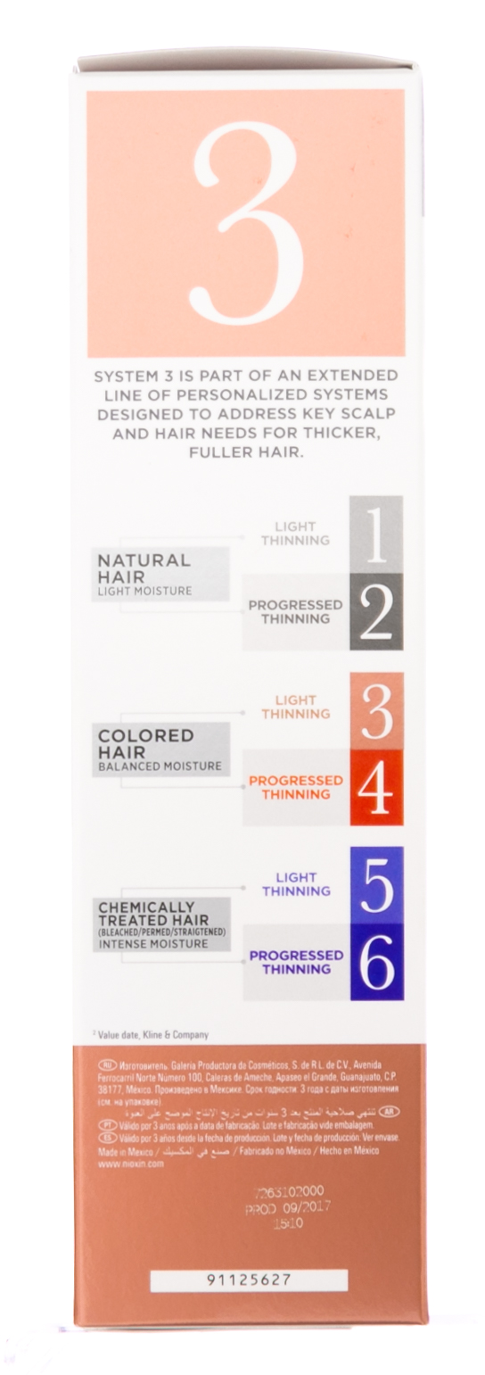 Ниоксин Набор 3х-ступенчатая система System 3, XXL-формат (Nioxin, System 3) фото 3