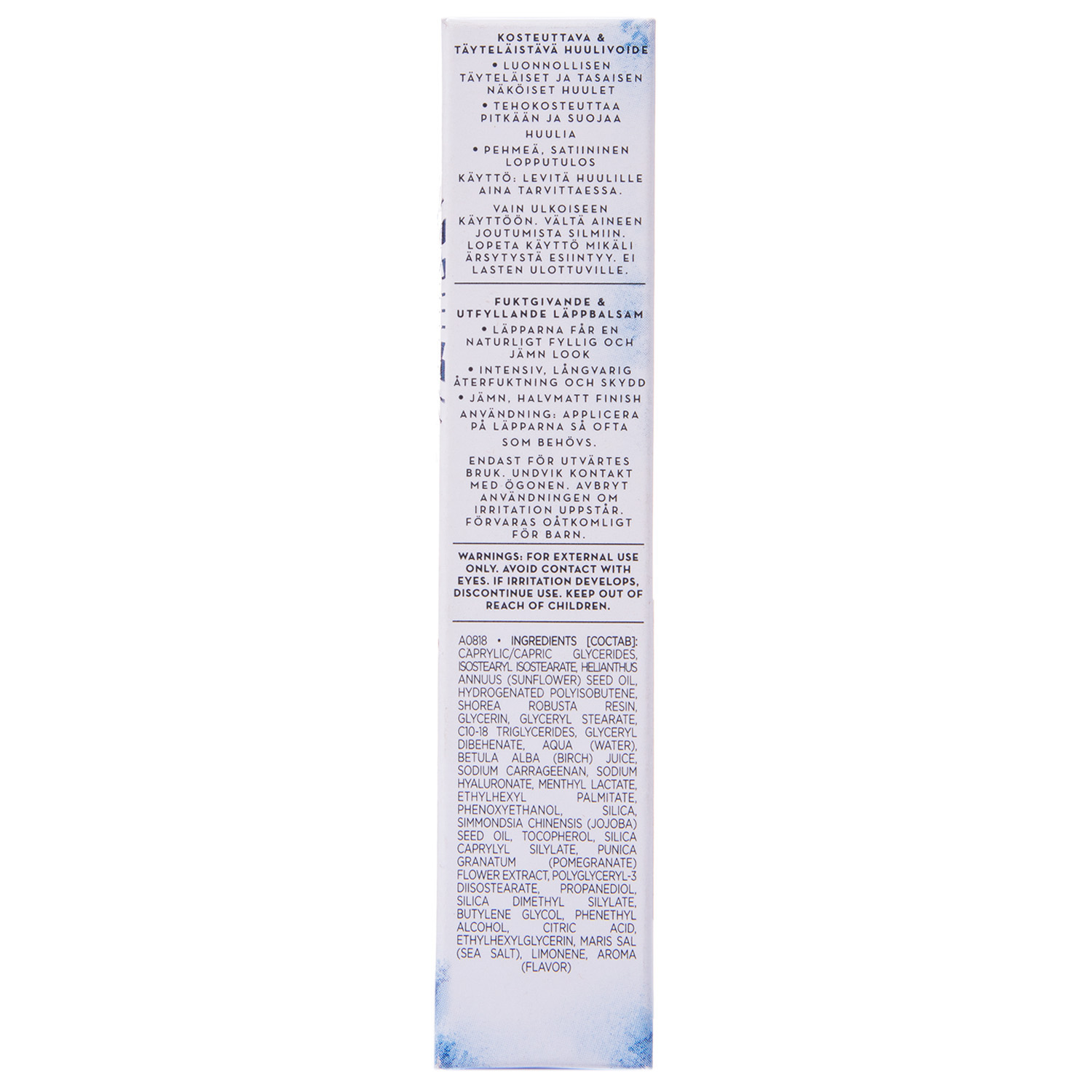 Люмене Увлажняющий бальзам для губ 10 мл (Lumene, Lahde) фото 3