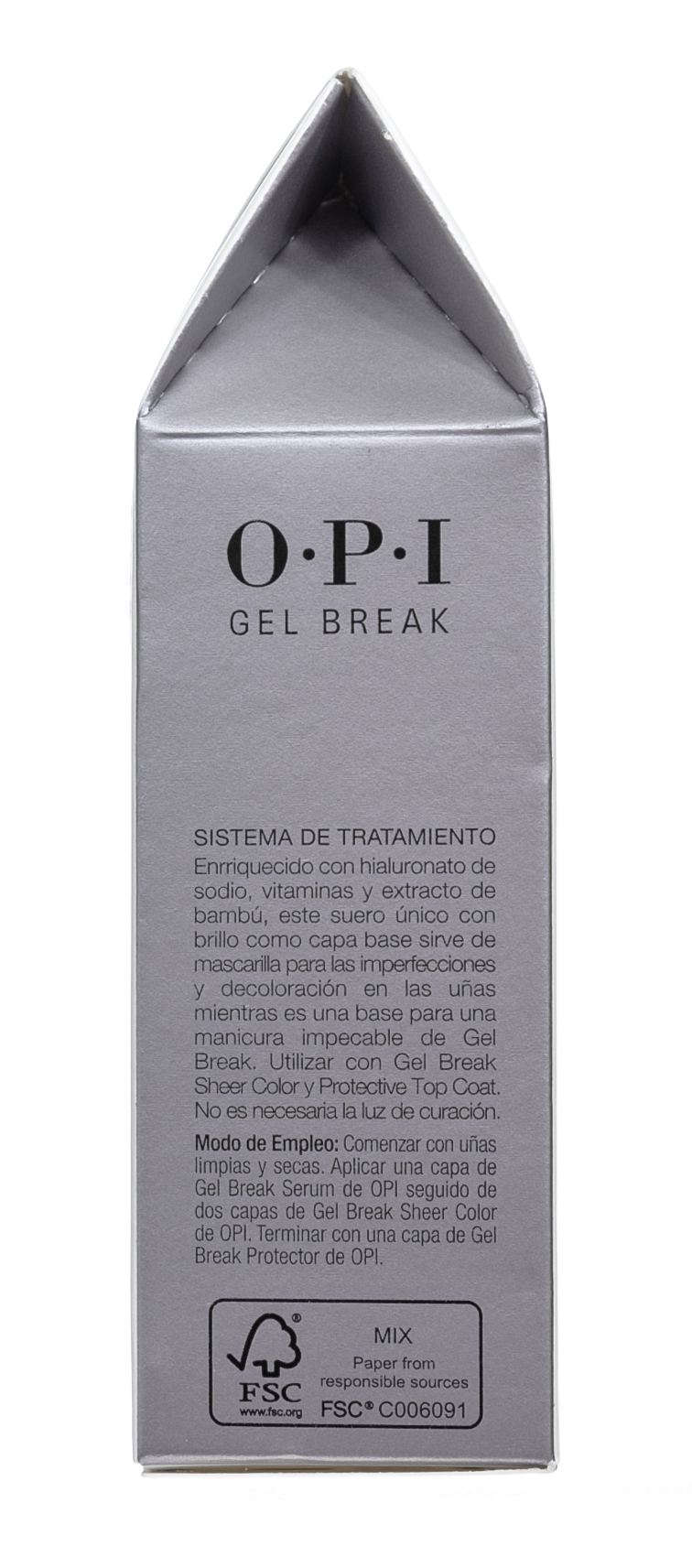 Опи Восстанавливающее выравнивающее базовое покрытие Gel Break Serum Base Coat 15 мл (O.P.I, Уход за ногтями) фото 5