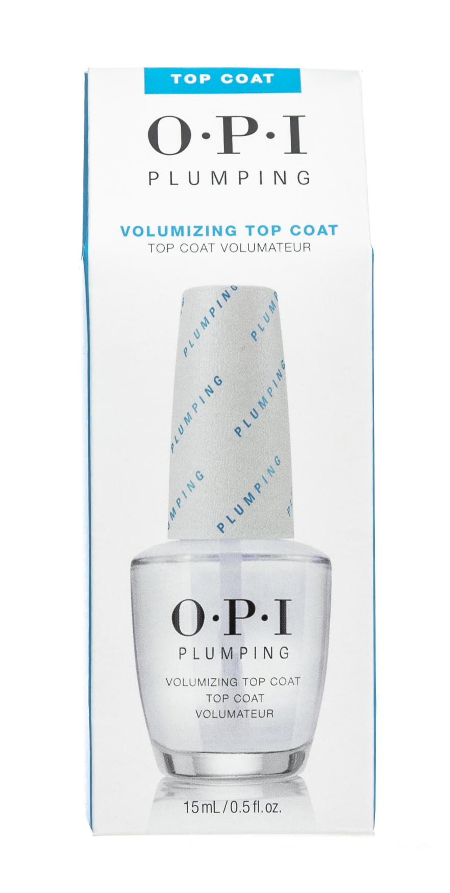 Опи Верхнее покрытие для придания объема маникюру «Plumping Top Coat» 15 мл (O.P.I, Уход за ногтями) фото 1