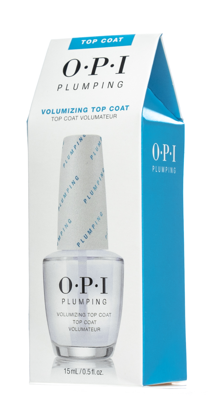 Опи Верхнее покрытие для придания объема маникюру «Plumping Top Coat» 15 мл (O.P.I, Уход за ногтями) фото 2