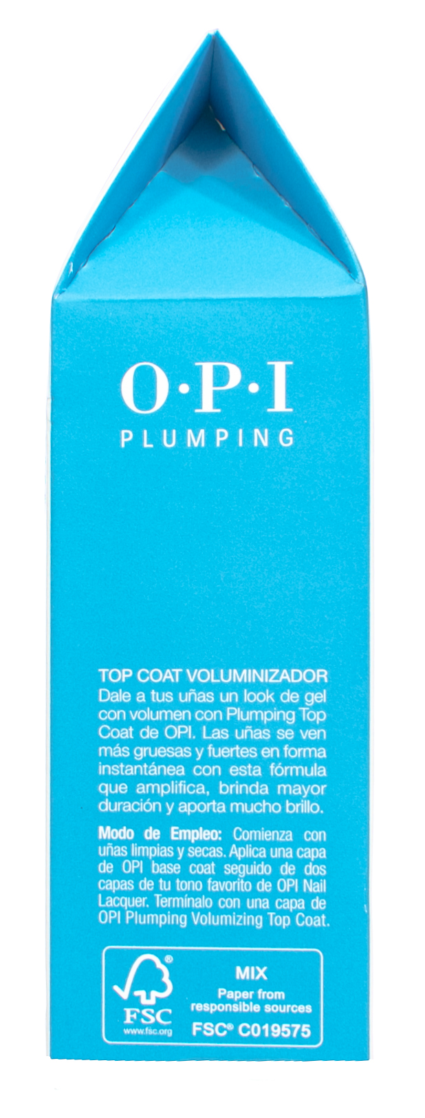 Опи Верхнее покрытие для придания объема маникюру «Plumping Top Coat» 15 мл (O.P.I, Уход за ногтями) фото 5