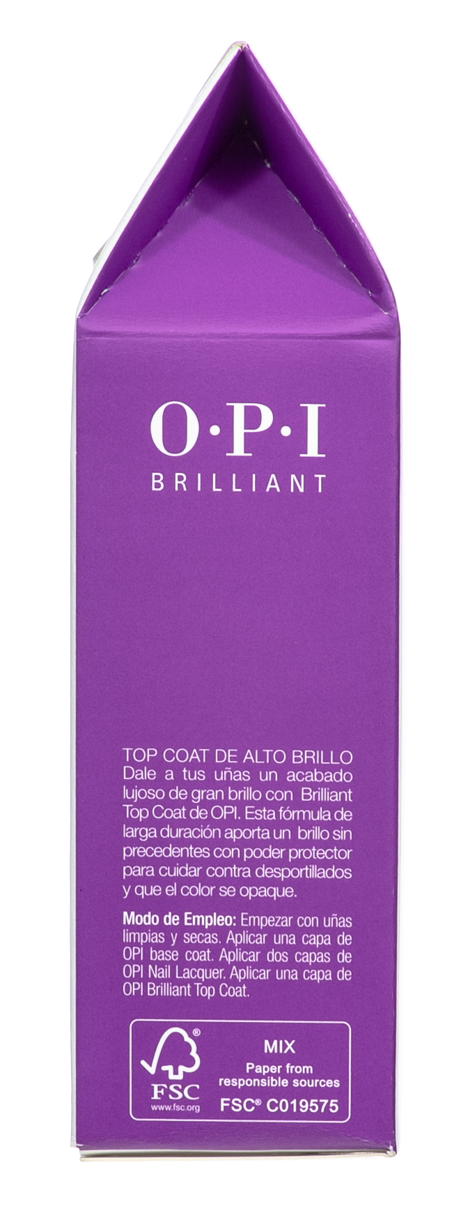Опи Верхнее покрытие с бриллиантовым блеском «Brilliant Top Coat» 15 мл (O.P.I, Уход за ногтями) фото 5